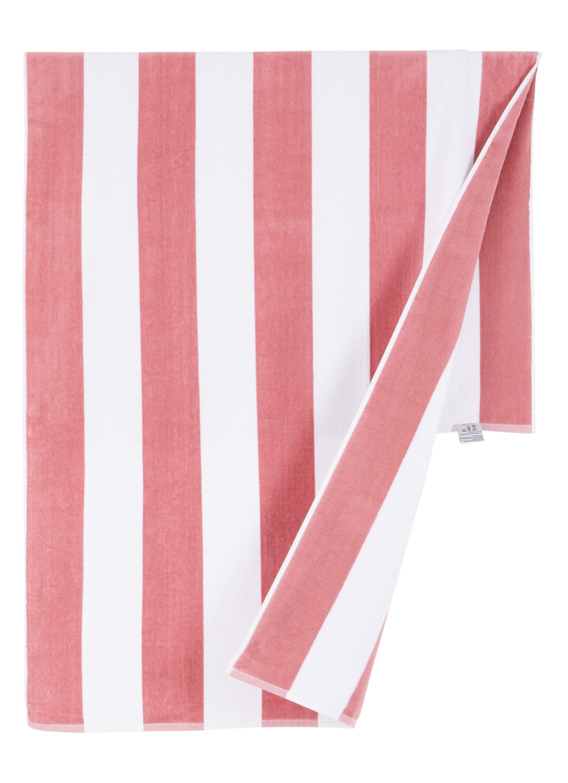 Vandyck Riviera strandlaken 100 x 200 cm  - voorkant roze