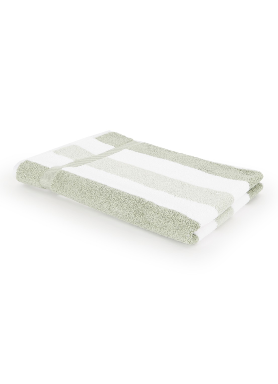 Vandyck Vancouver badhanddoek - 650 gr/m2 - 68 x 127 cm - voorkant lindegroen