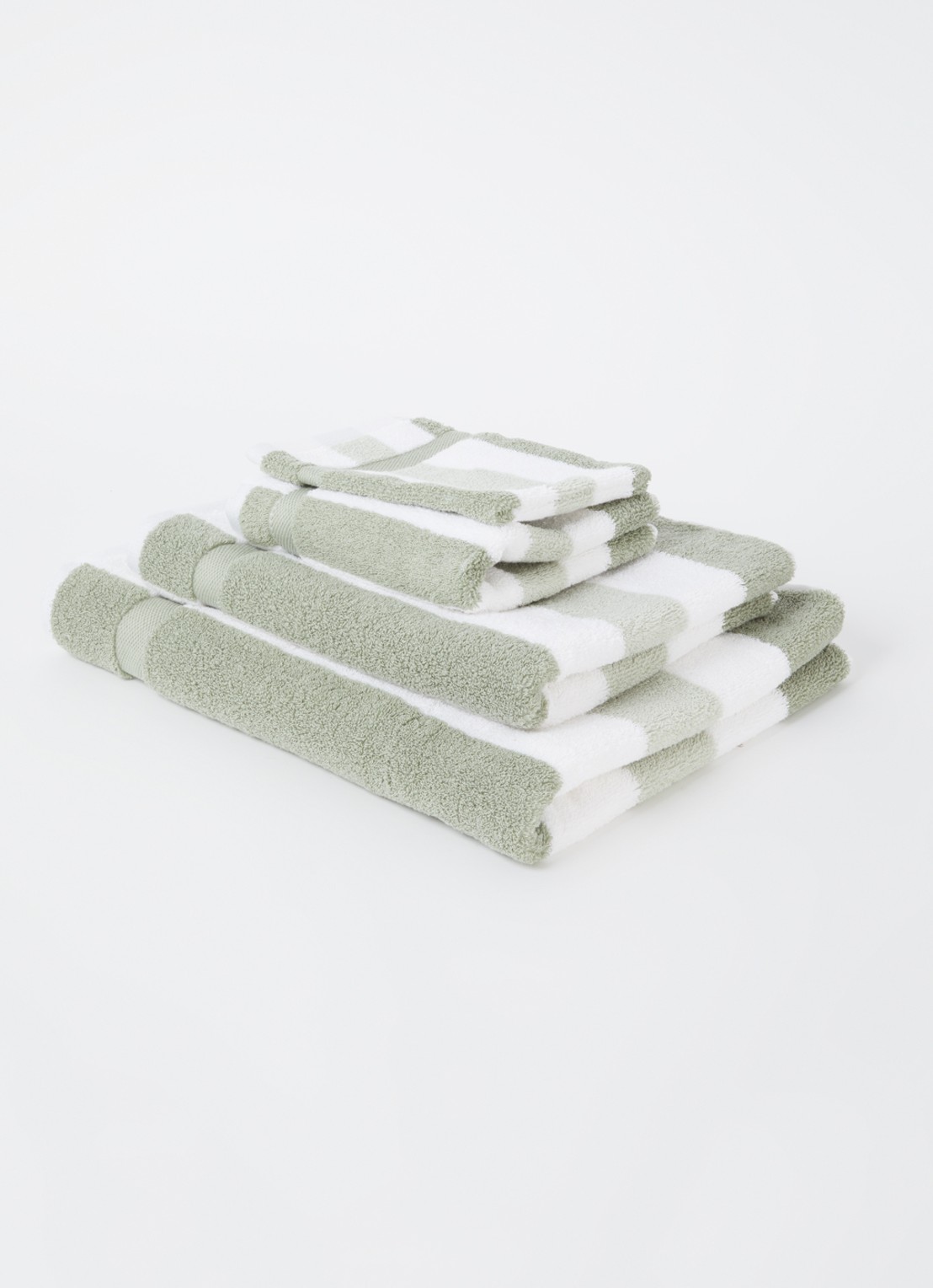 Vandyck Vancouver gastendoek - 650 gr/m2 - 40 x 60 cm - voorkant 2 lindegroen