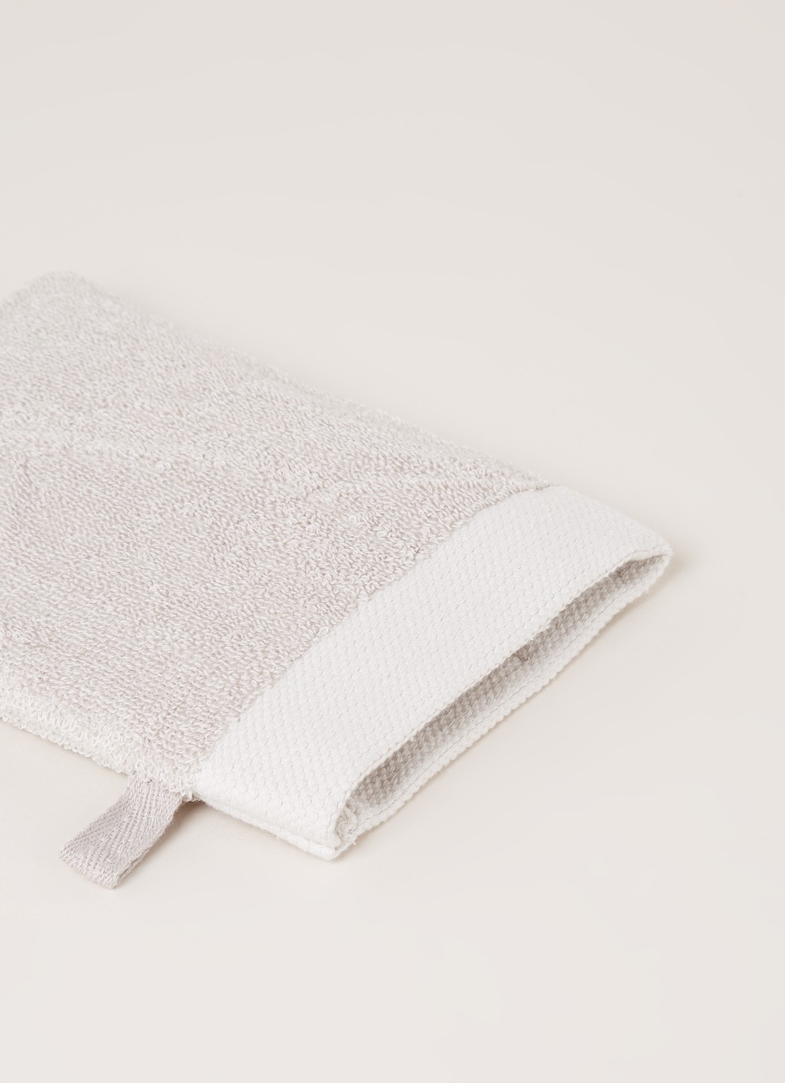 Vandyck Washand - 550 gr/m2 - 16 x 21 cm - detail zand