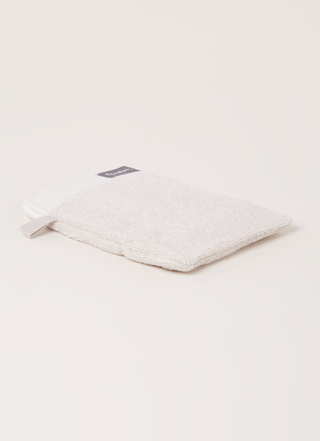 Vandyck Washand - 550 gr/m2 - 16 x 21 cm - voorkant 3 zand