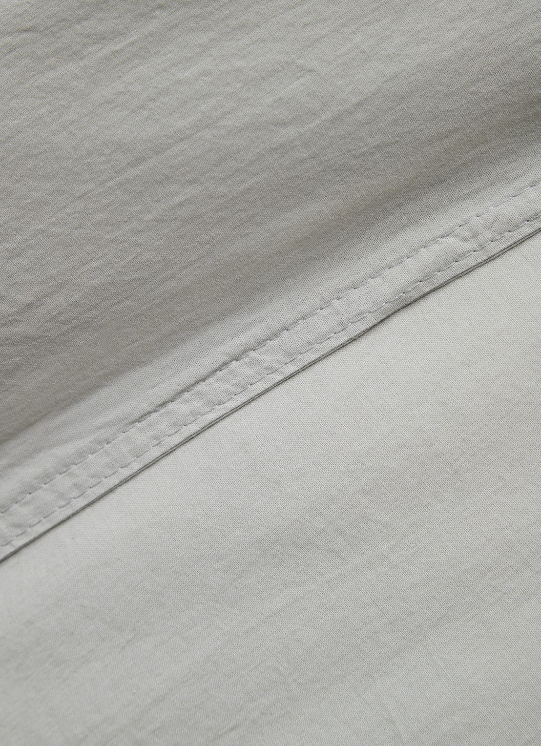 Vandyck Washed Cotton dekbedovertrekset van katoen - inclusief kussenslopen - detail 3 groen