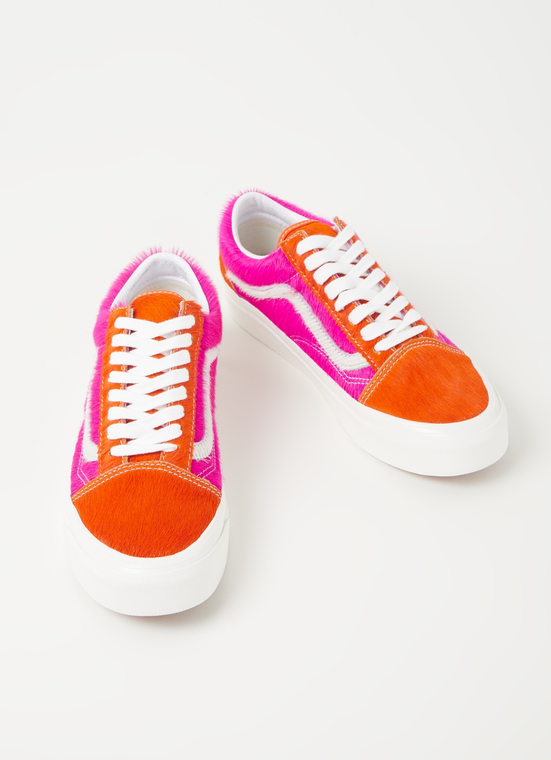 VANS Anaheim Factory Old Skool 36 DX sneaker met suède details - detail 2 fuchsia