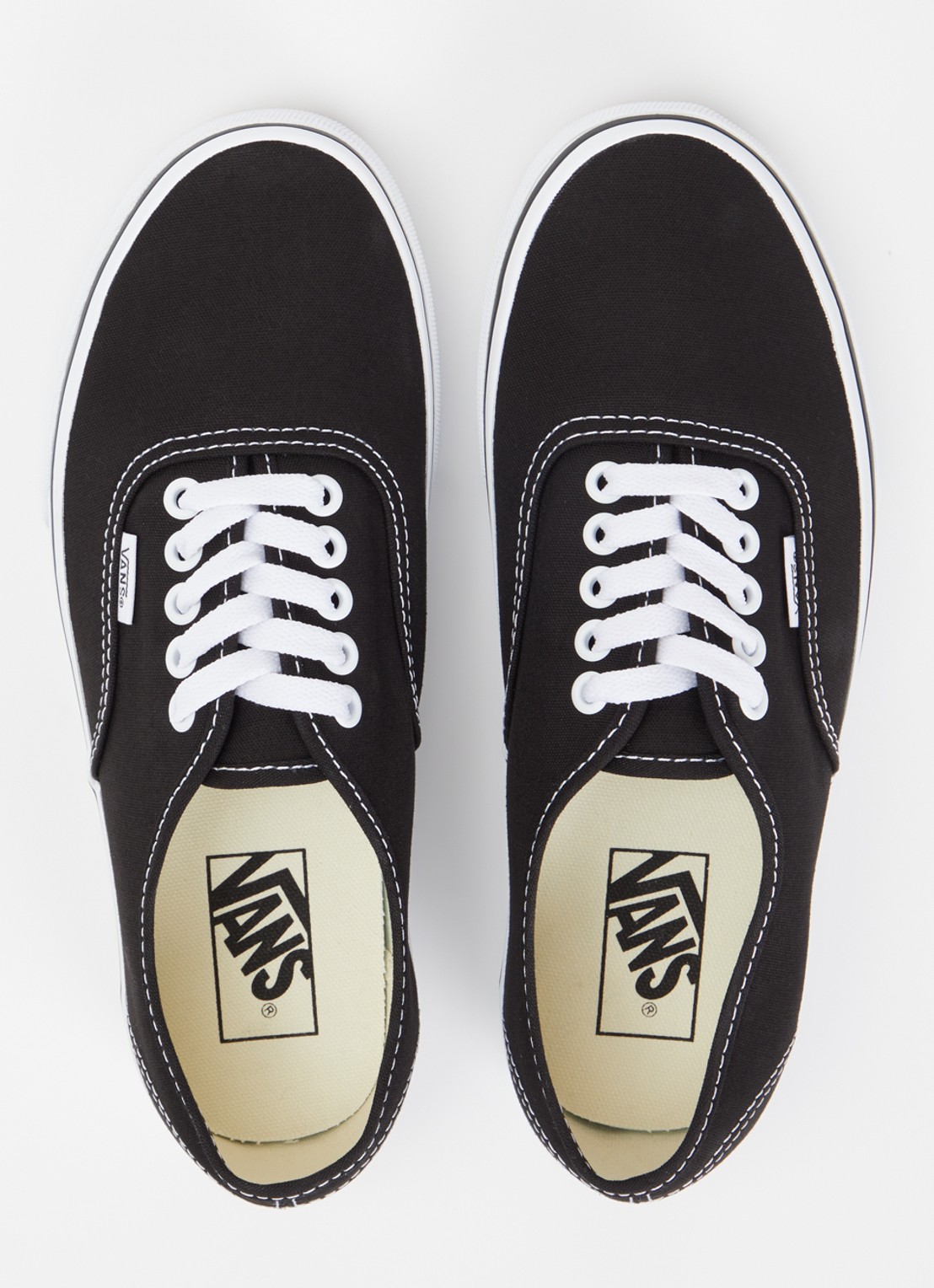 VANS Authentic sneaker van canvas - detail 3 zwart