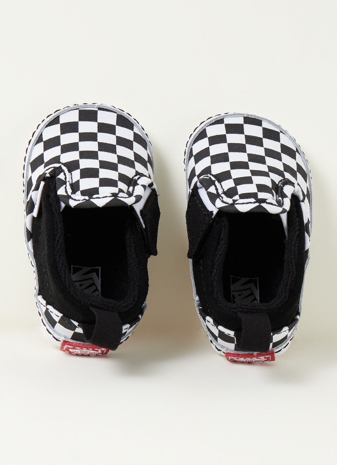 VANS Crib babyschoentje met suède details - detail 4 zwart