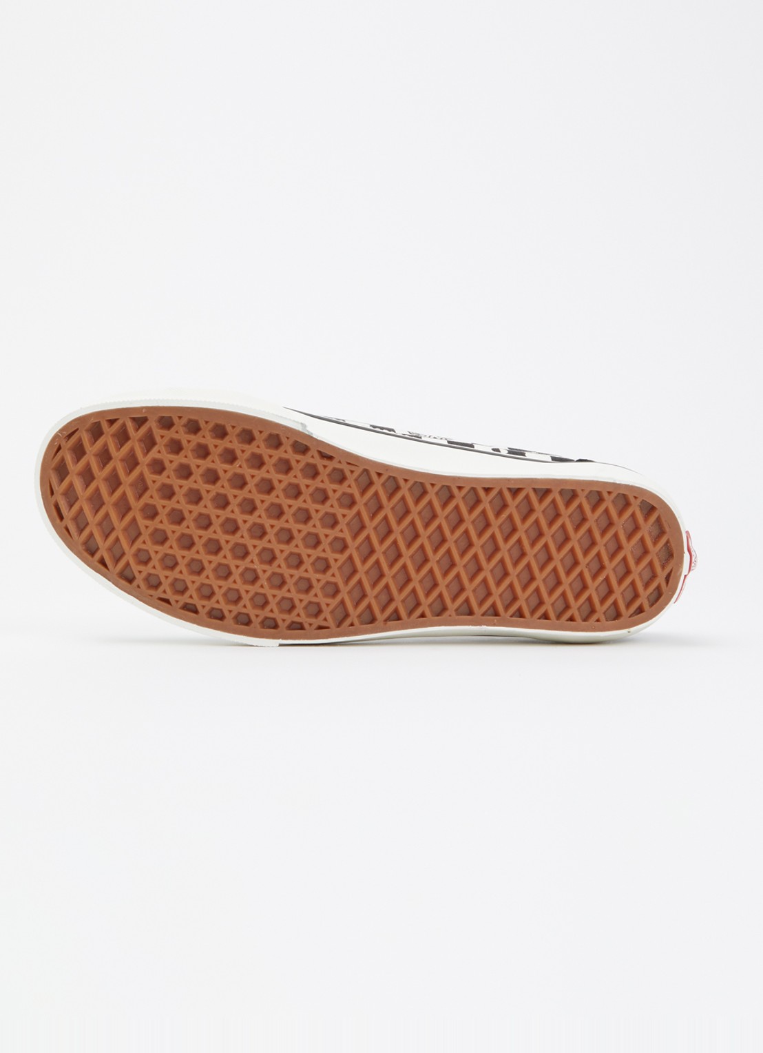 VANS Old Skool geo check sneakers met suéde details  - detail 3 zwart