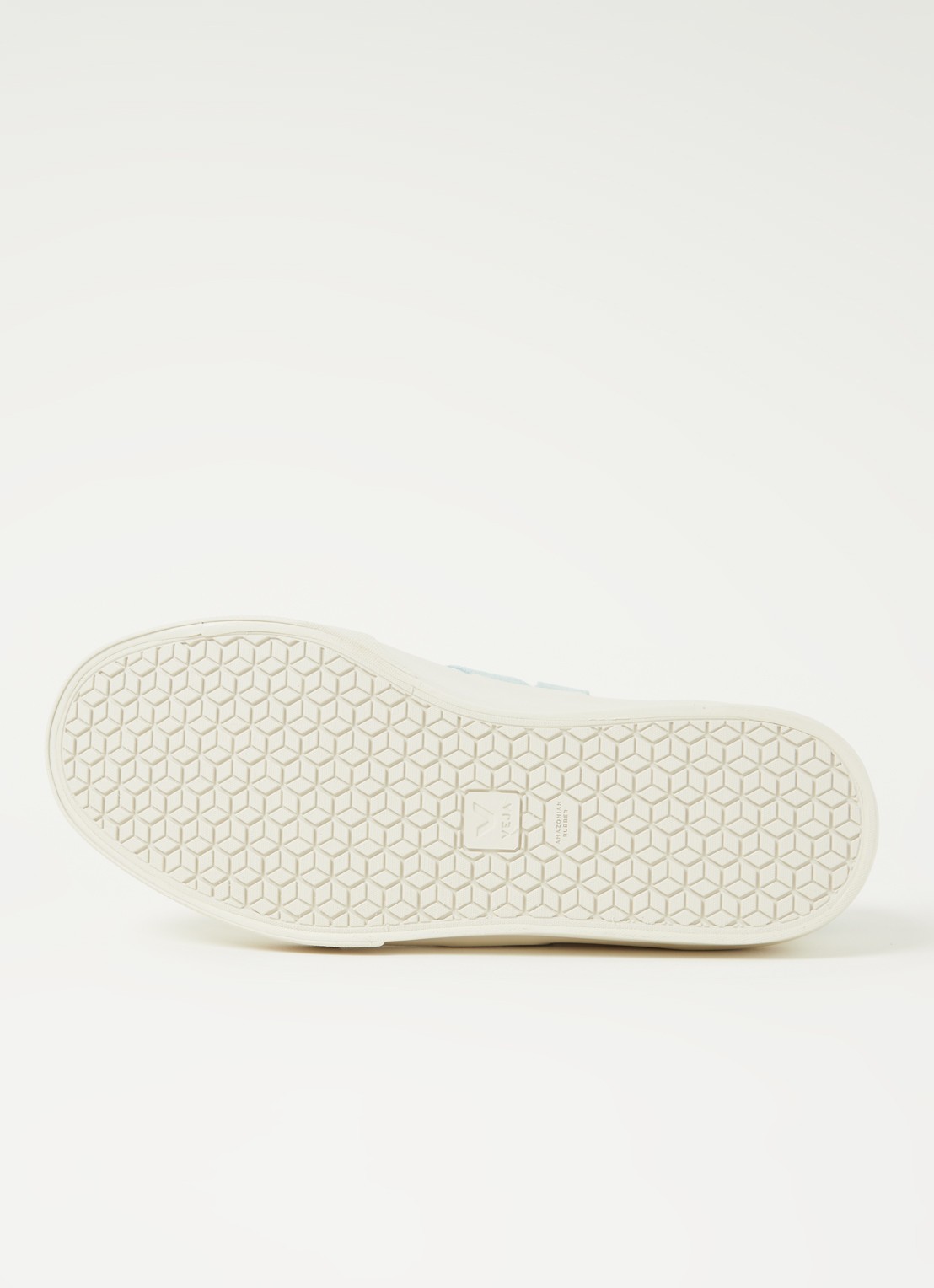 Veja Campo sneaker van leer met suède details - detail 5 mint