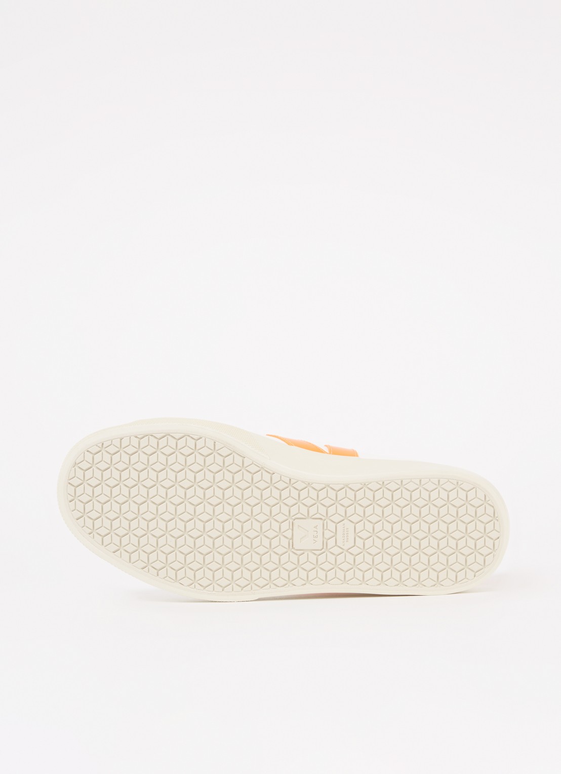 Veja Campo sneaker van leer - detail 4 orange