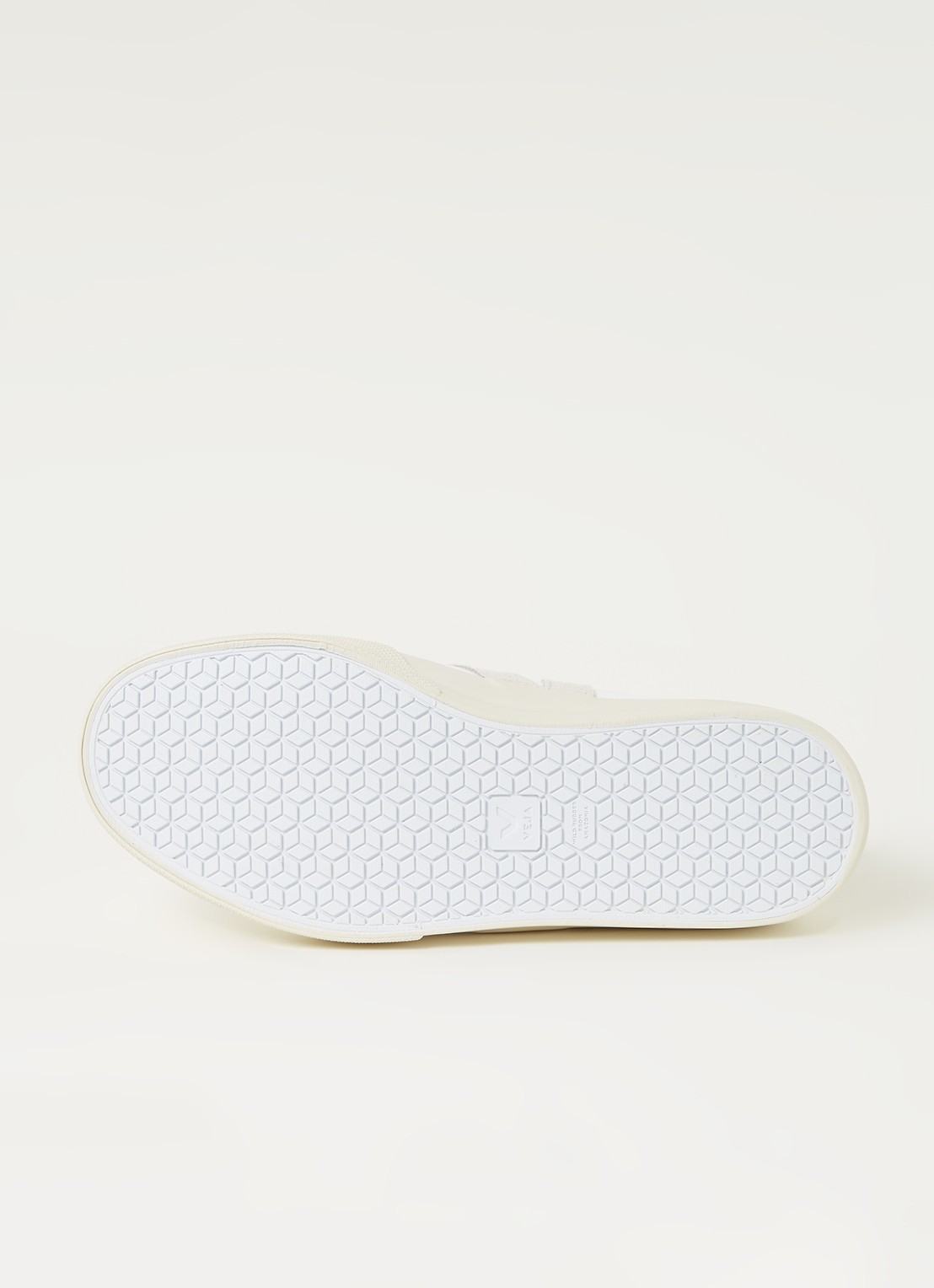Veja Campo sneaker van leer - detail 5 grijs
