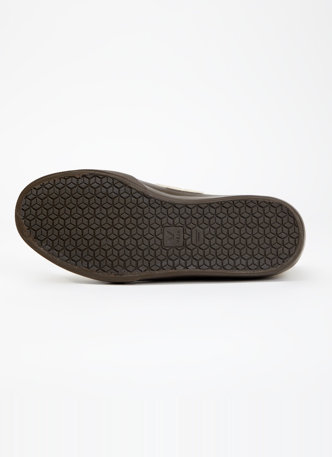Veja Campo sneaker van suède met logo - detail 5 beige