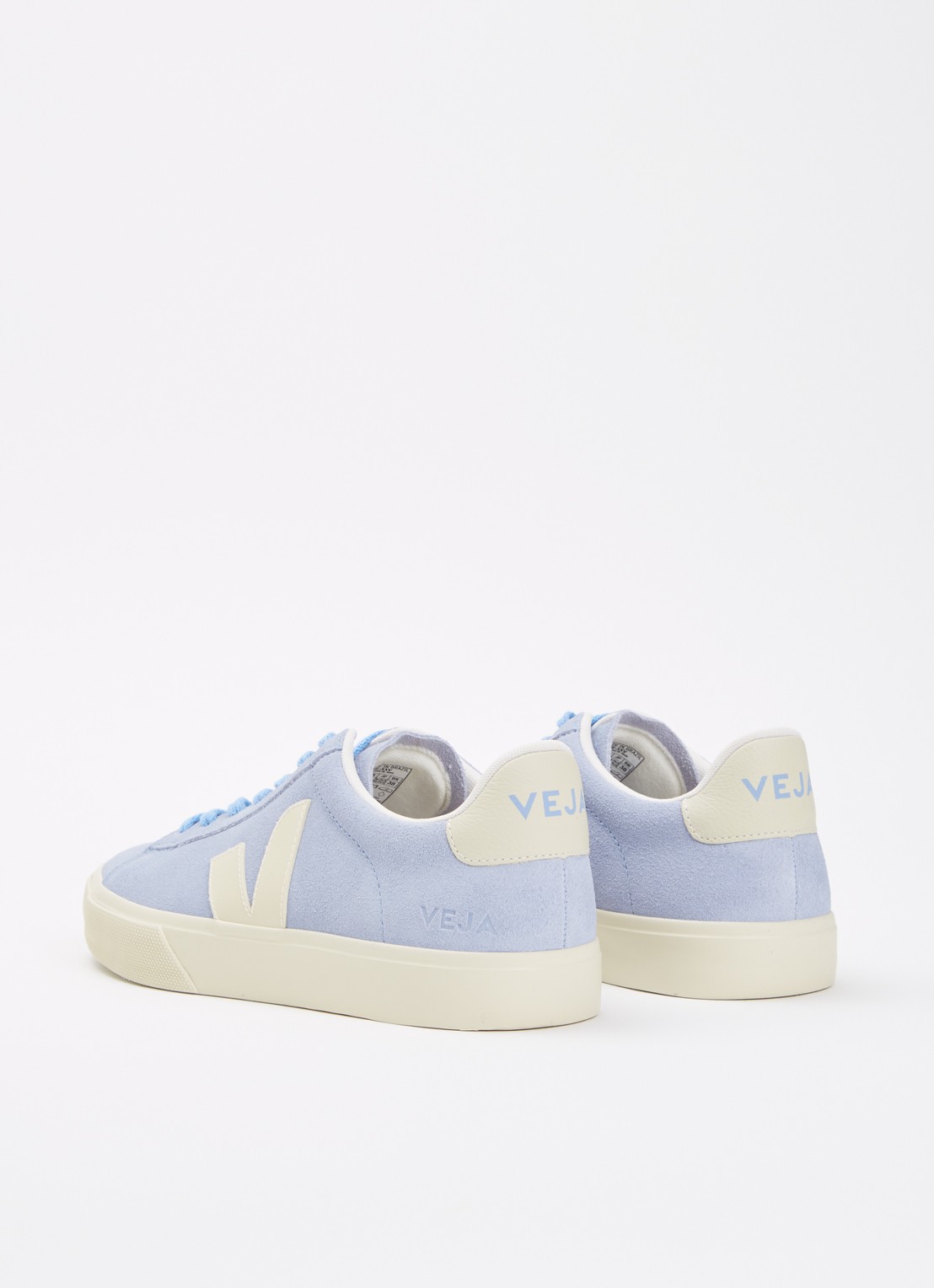 Veja Campo sneaker van suède - achterkant 2 lila