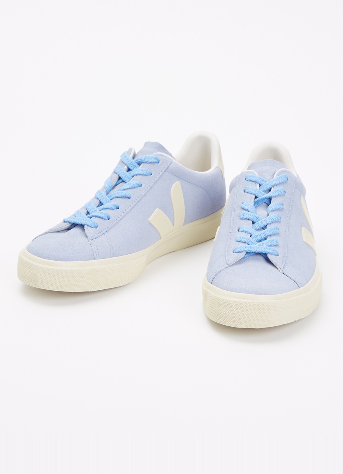 Veja Campo sneaker van suède - detail 3 lila