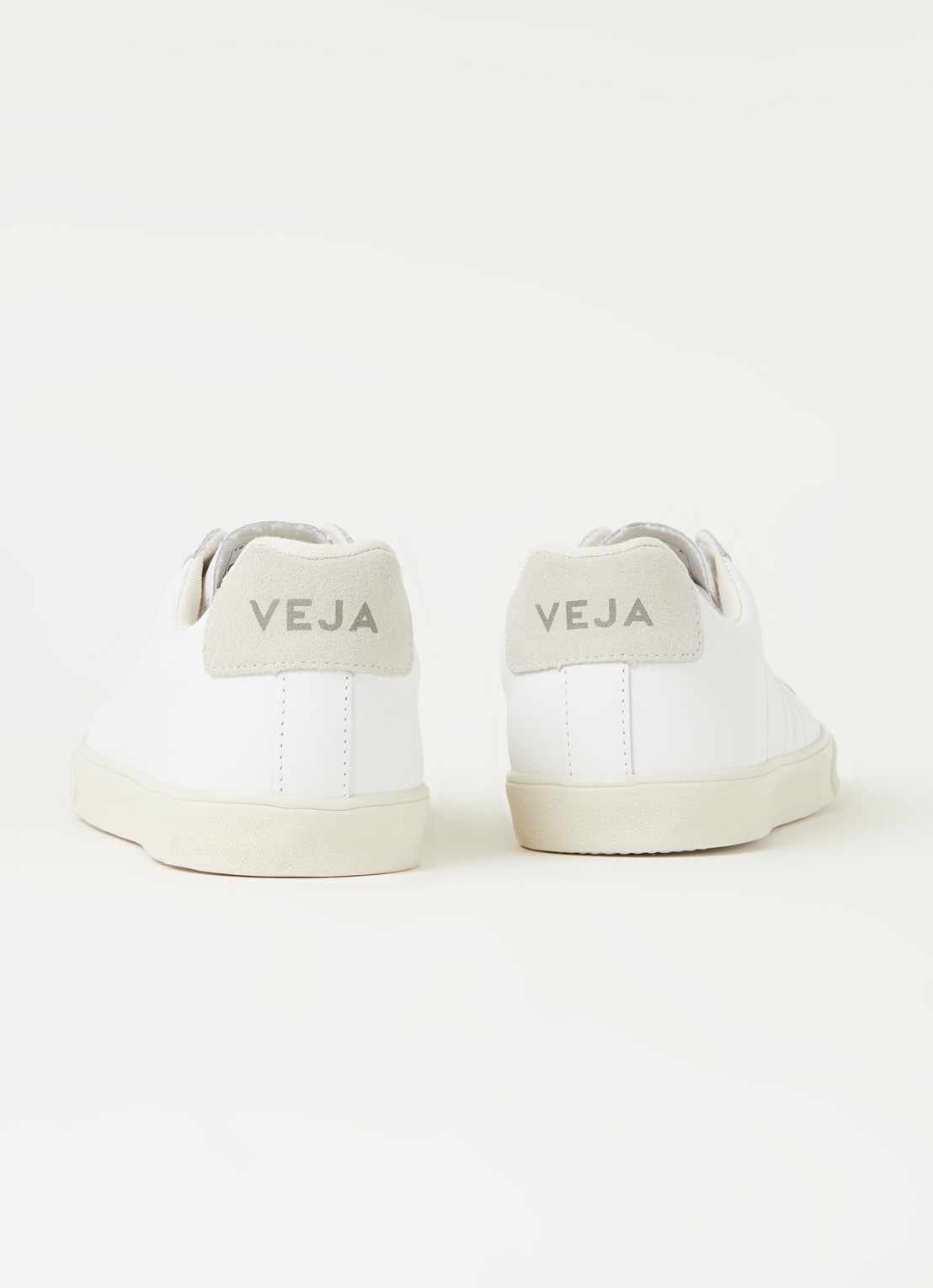Veja Esplar sneaker van leer - detail 5 wit