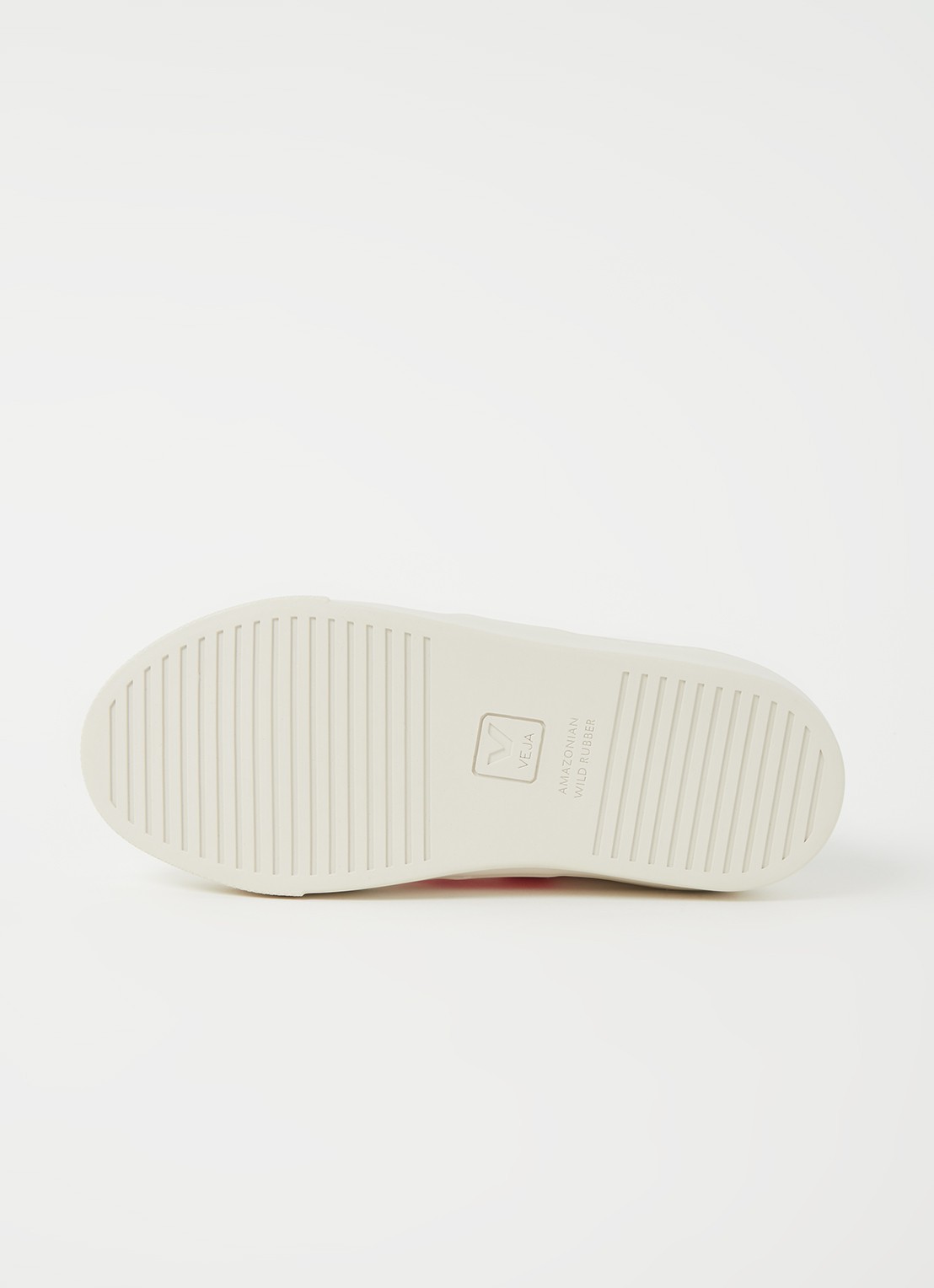 Veja Esplar sneaker van leer - detail 2 orange