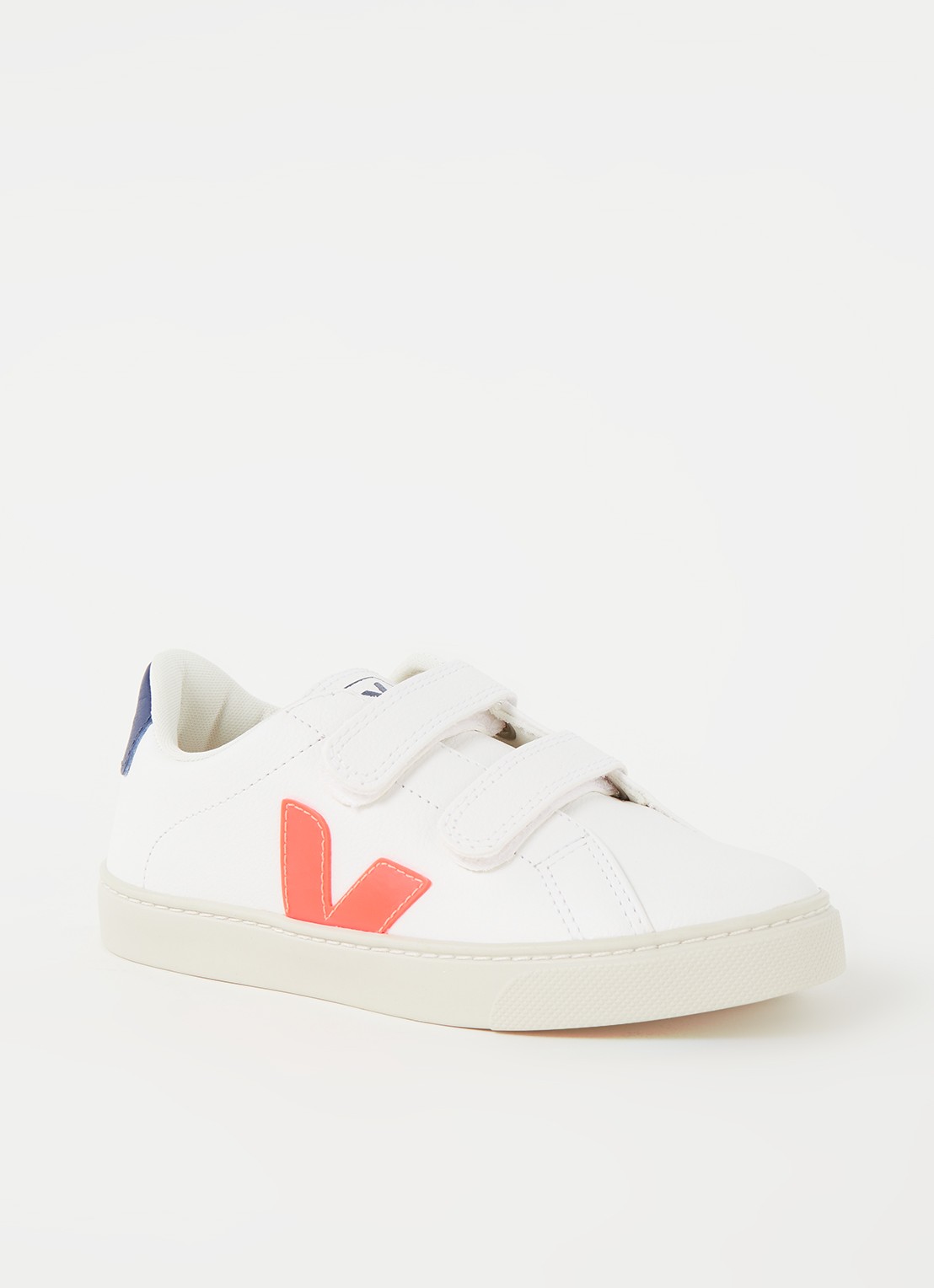 Veja Esplar sneaker van leer - voorkant 3 orange