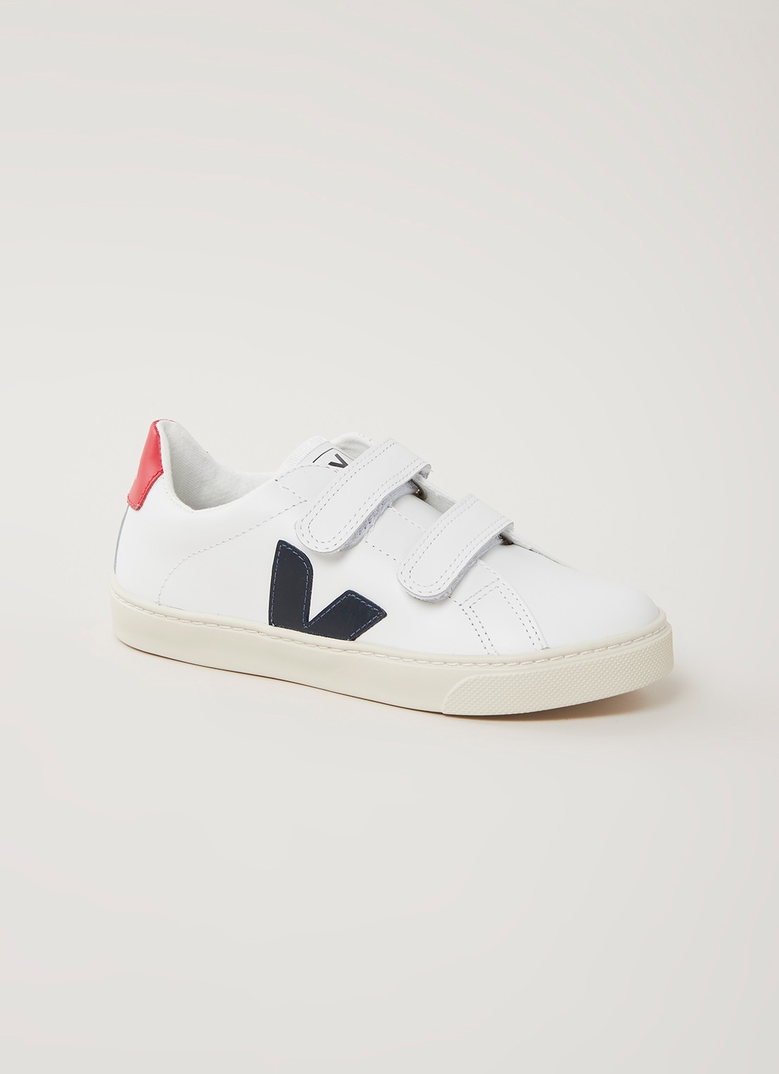 Veja Esplar sneaker van leer - voorkant 2 wit