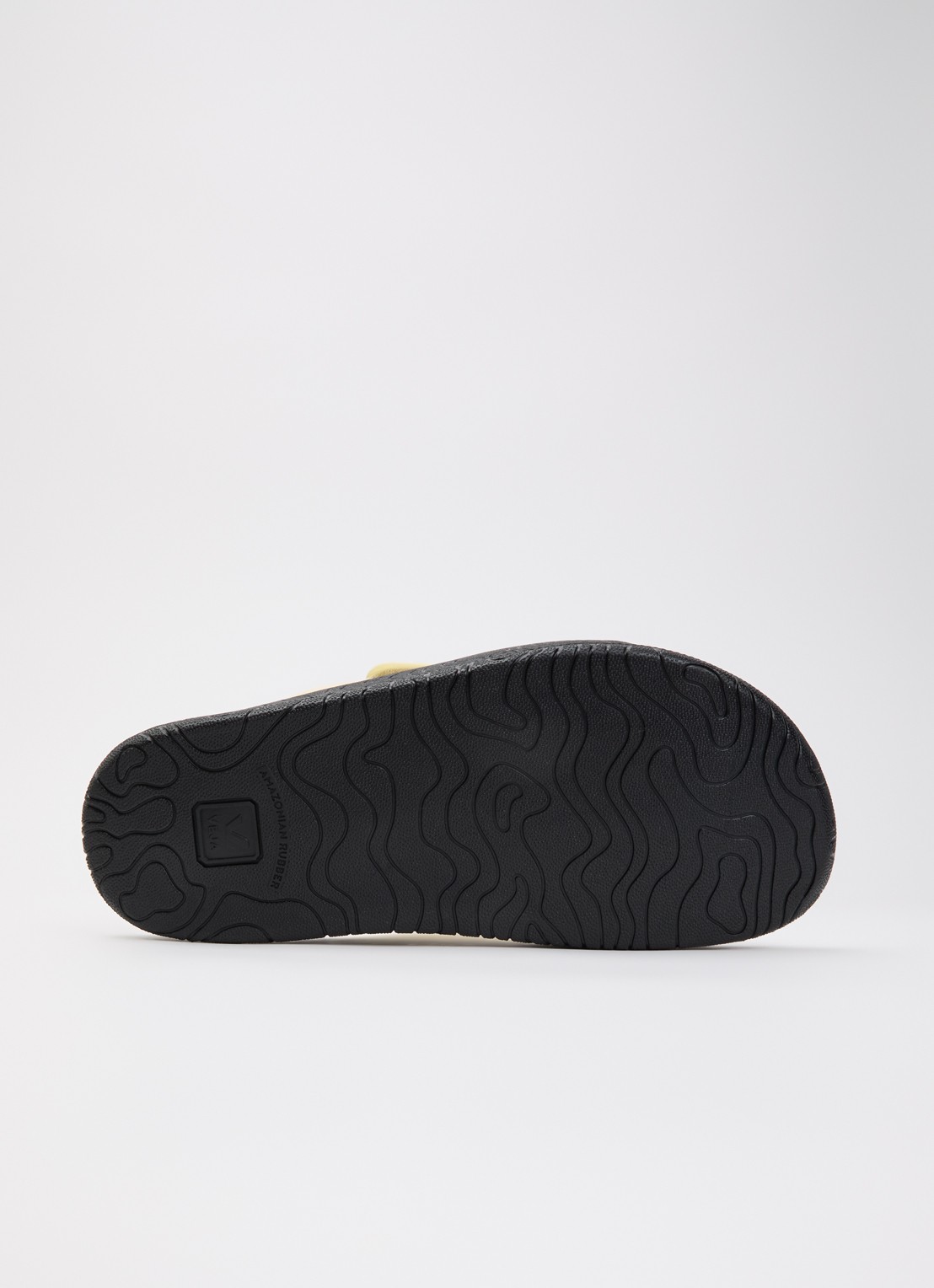 Veja Etna Bold slipper van leer - detail 5 gebroken wit