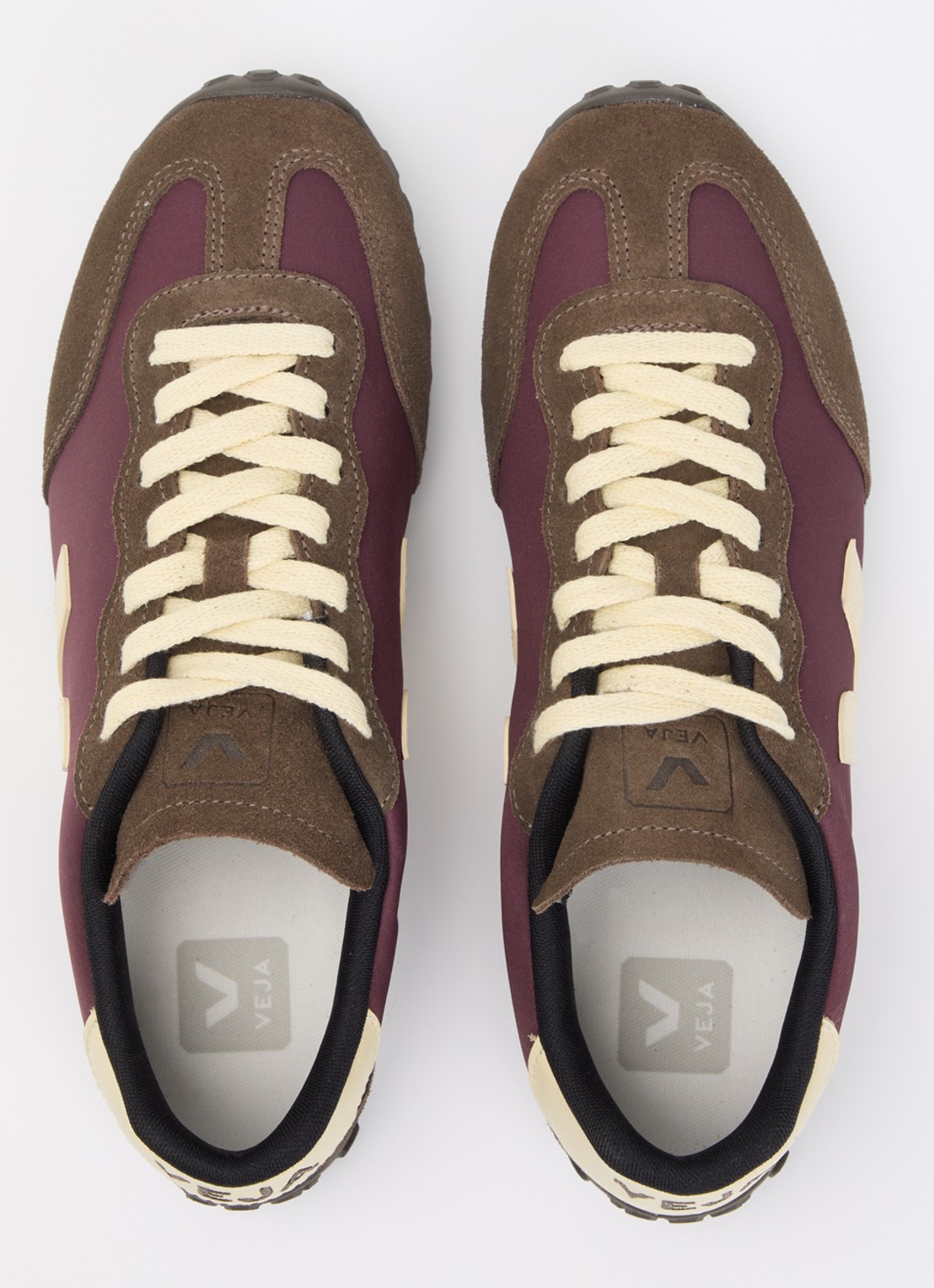 Veja GT sneaker van mesh met suède details - detail 2 paars