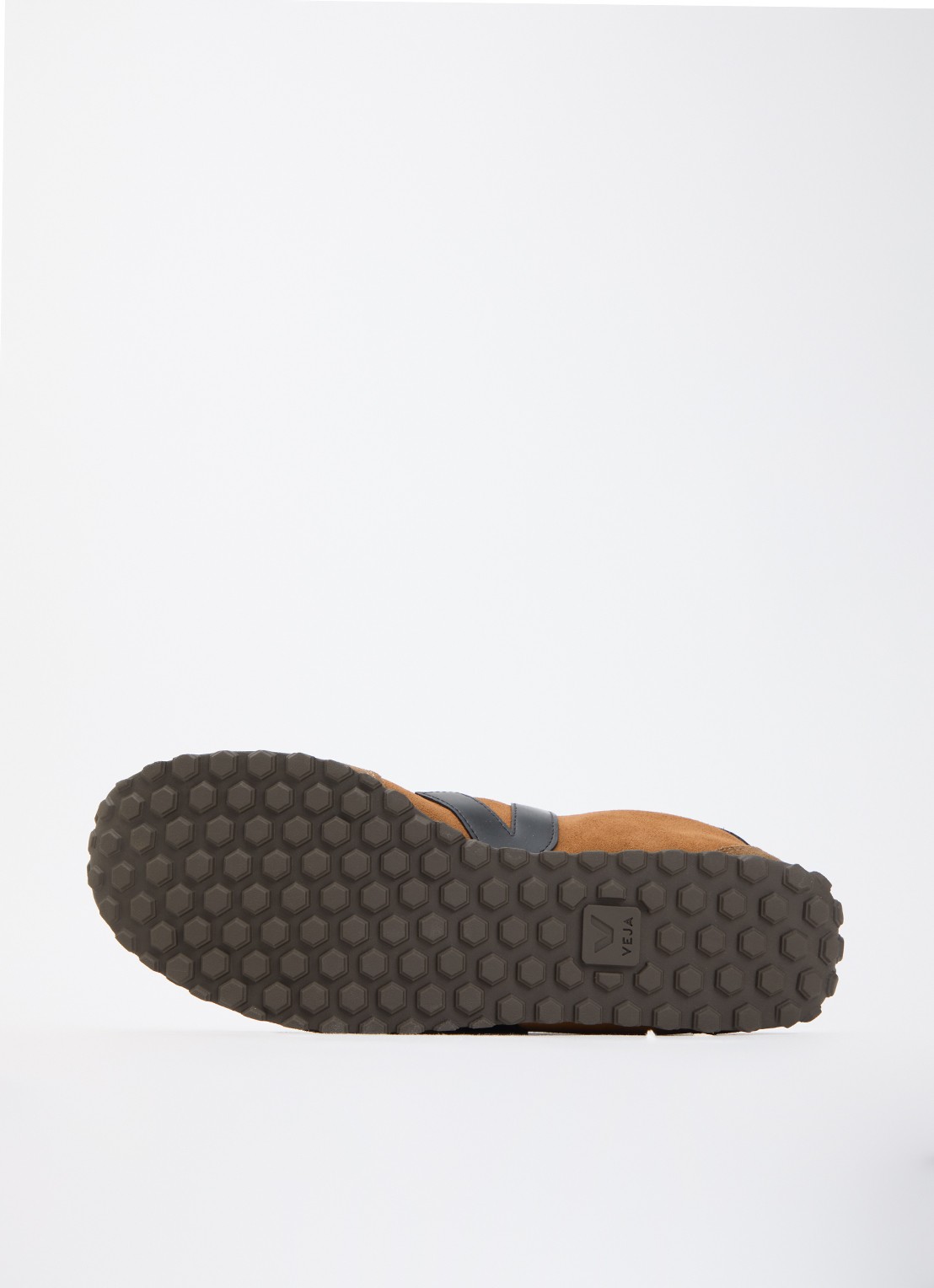 Veja GT sneaker van suède - detail 6 oranjebruin