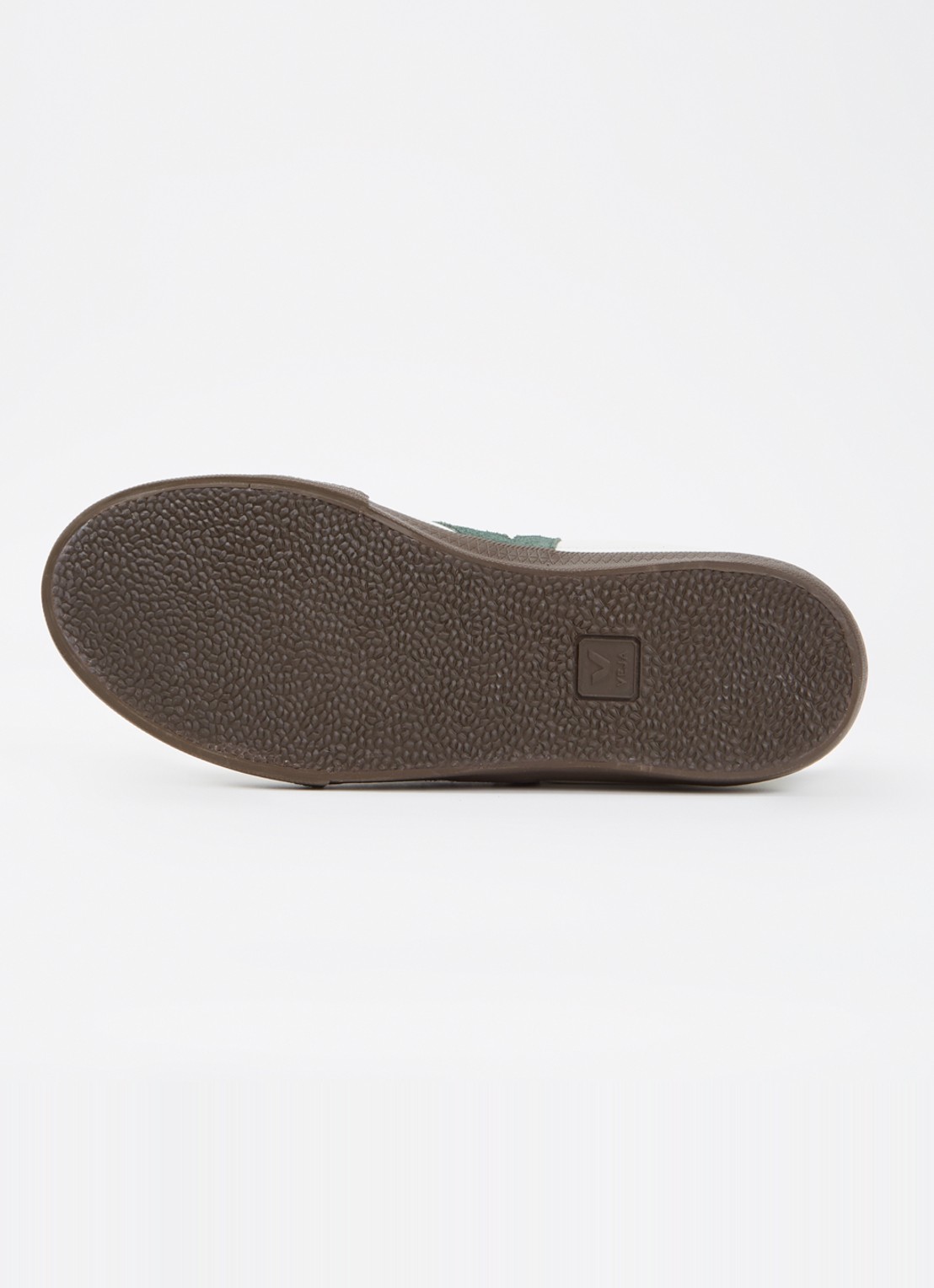 Veja Panenka sneaker van leer met suède details - detail 3 groen