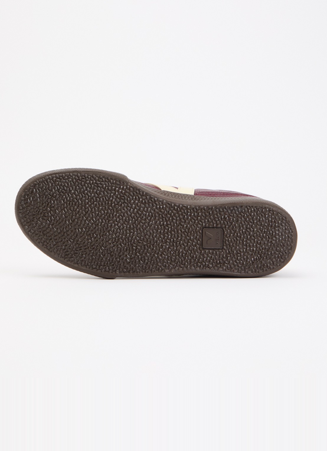Veja Panenka sneaker van leer - detail 4 aubergine