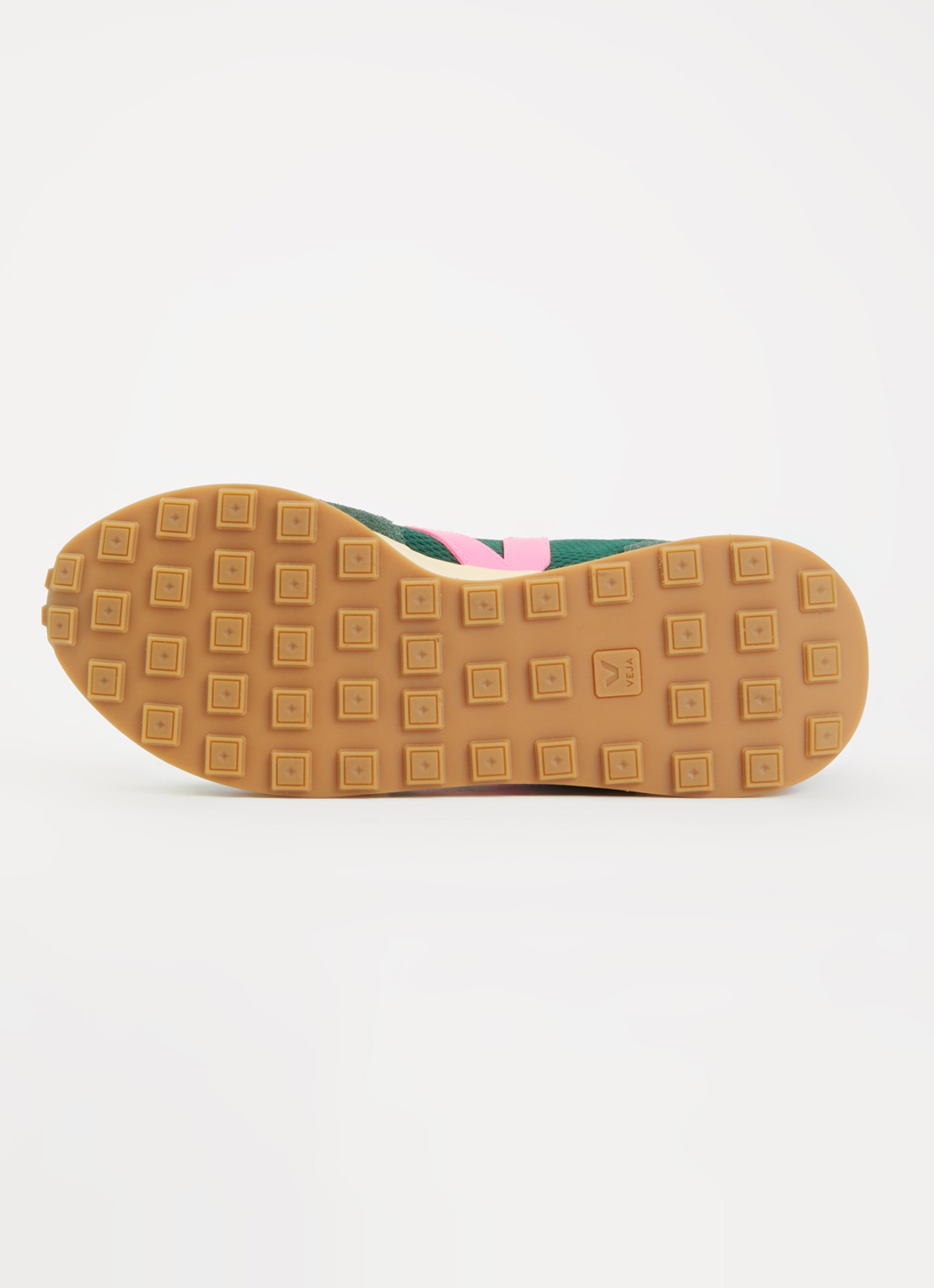 Veja Rio Branco II sneaker met suède details - detail 3 groen