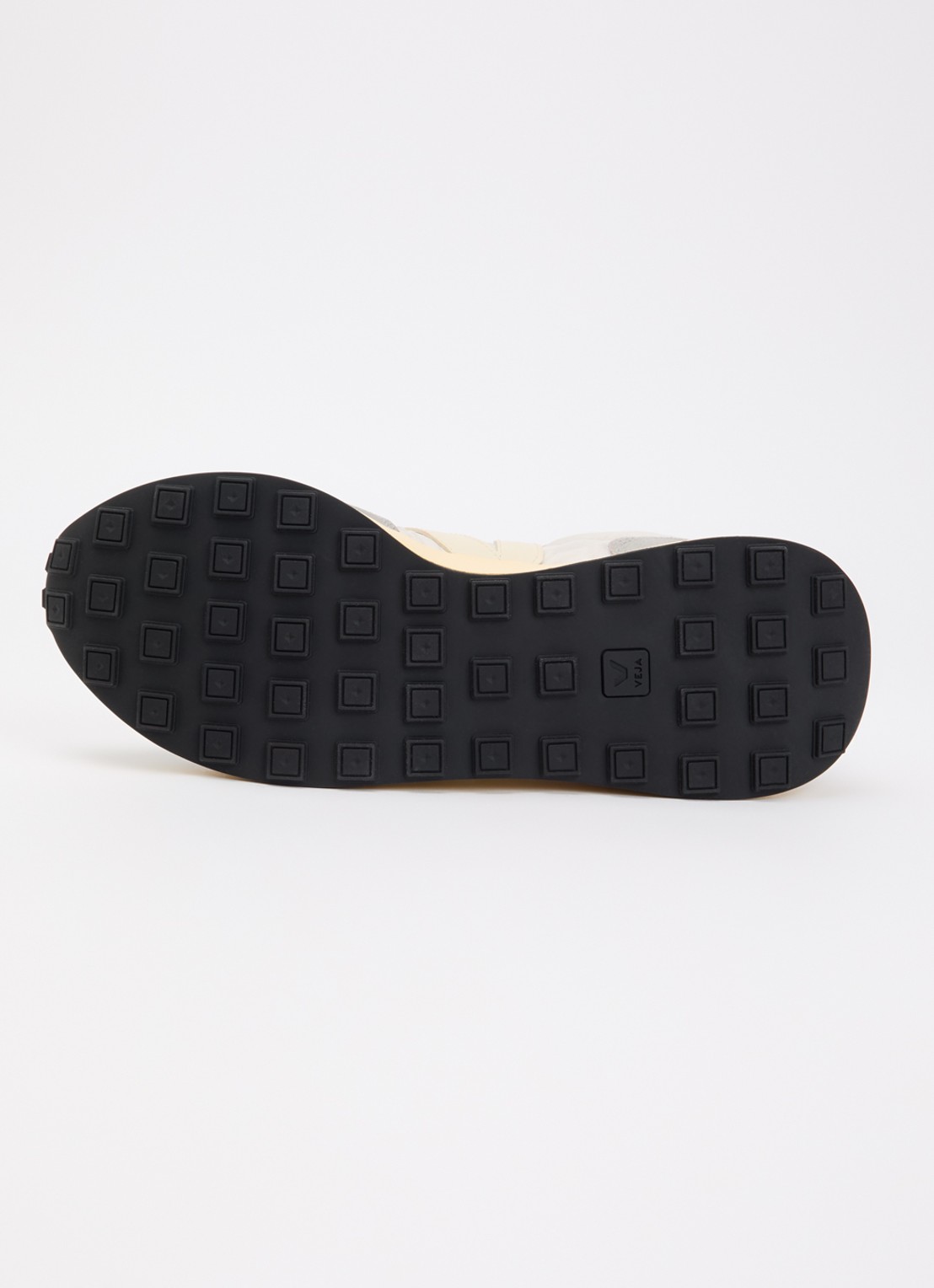 Veja Rio Branco II sneaker van mesh met suède details - detail 3 lichtgrijs