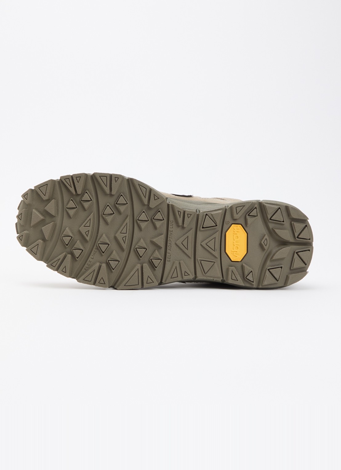 Veja Salar Alveomesh sneaker met suède details - detail 5 khaki