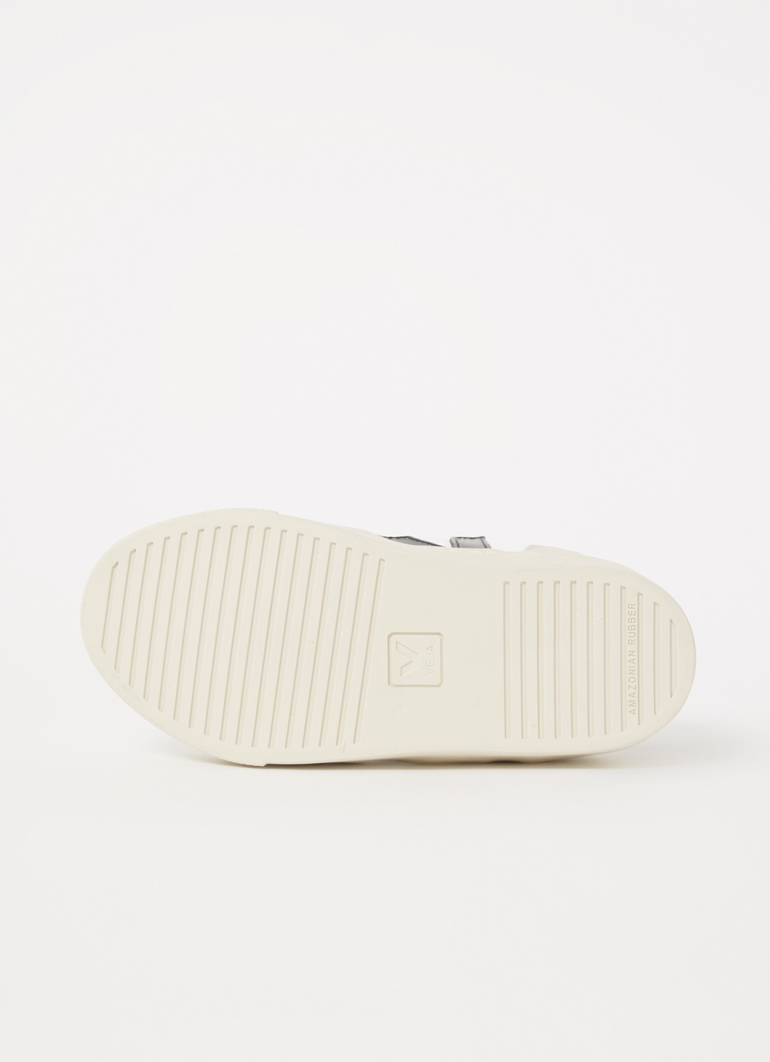Veja V-10 sneaker van leer - detail 8 wit