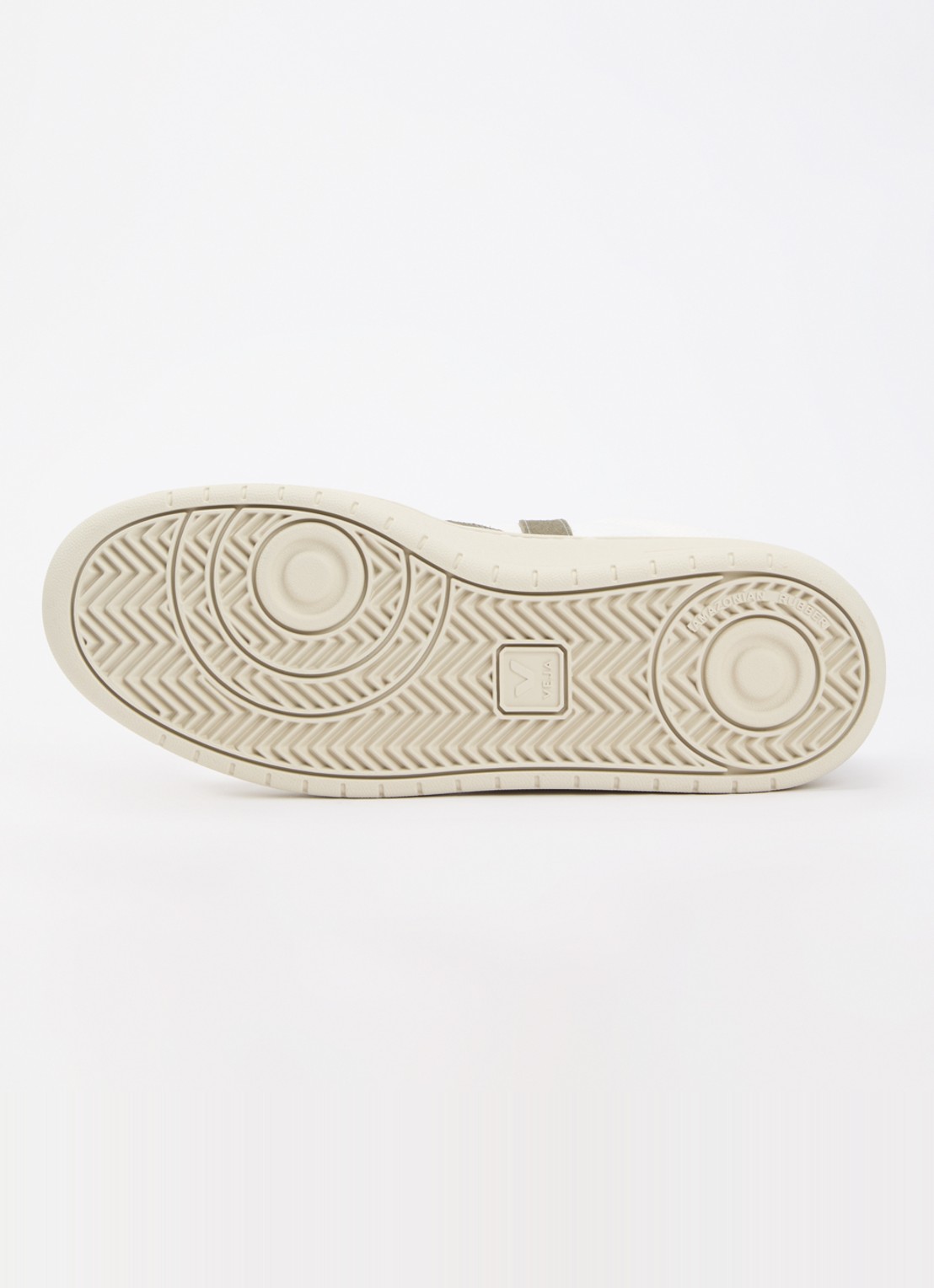 Veja V-90 sneaker van mesh met suède en leren details - detail 3 wit