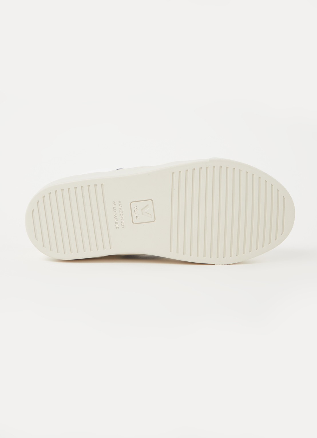 Veja V10 sneaker van leer - detail 4 wit