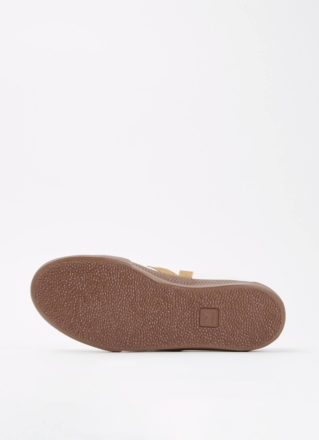 Veja Volley sneaker van leer met suède details - detail 5 beige