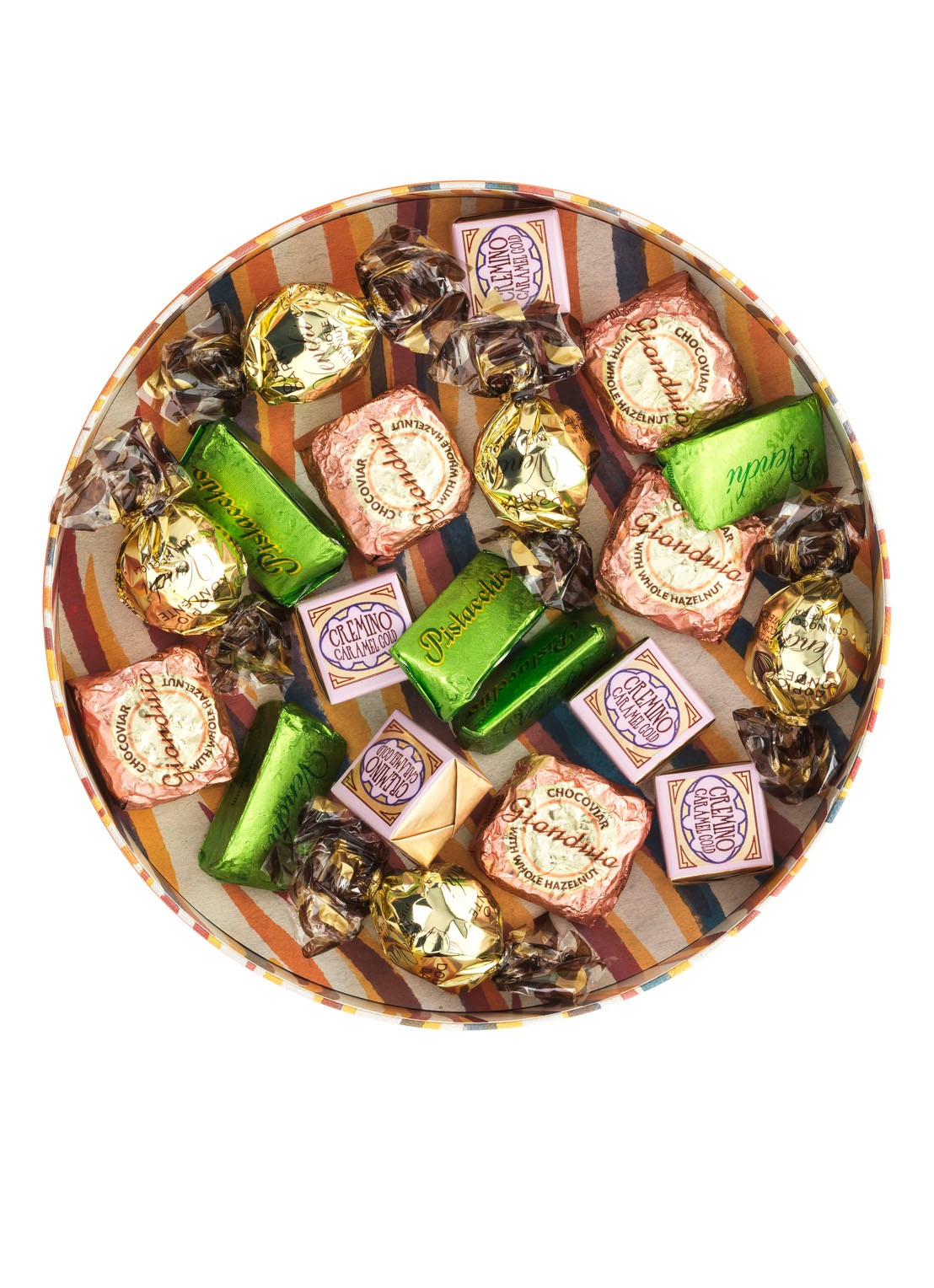 Venchi Chocolade Murrine Medium Hamper 400 gram - voorkant 2 multicolor