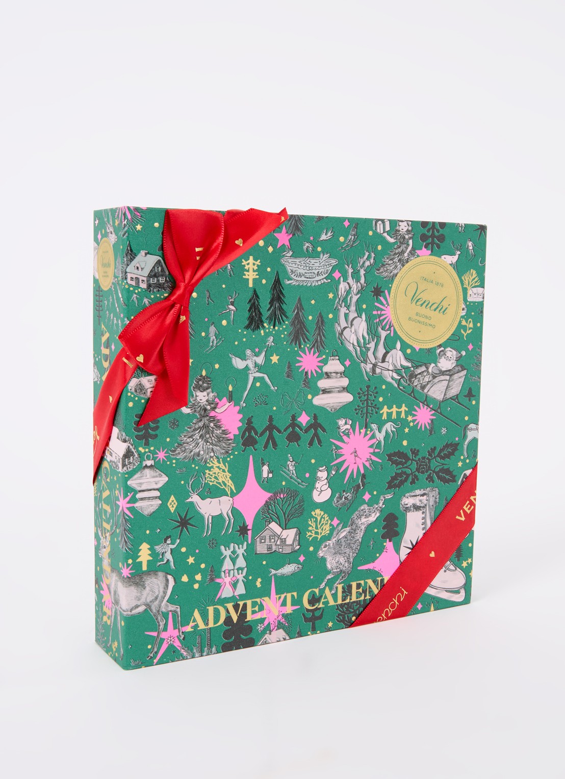 Venchi Prestige adventkalender met chocolade - 24 dagen - voorkant 3 undefined