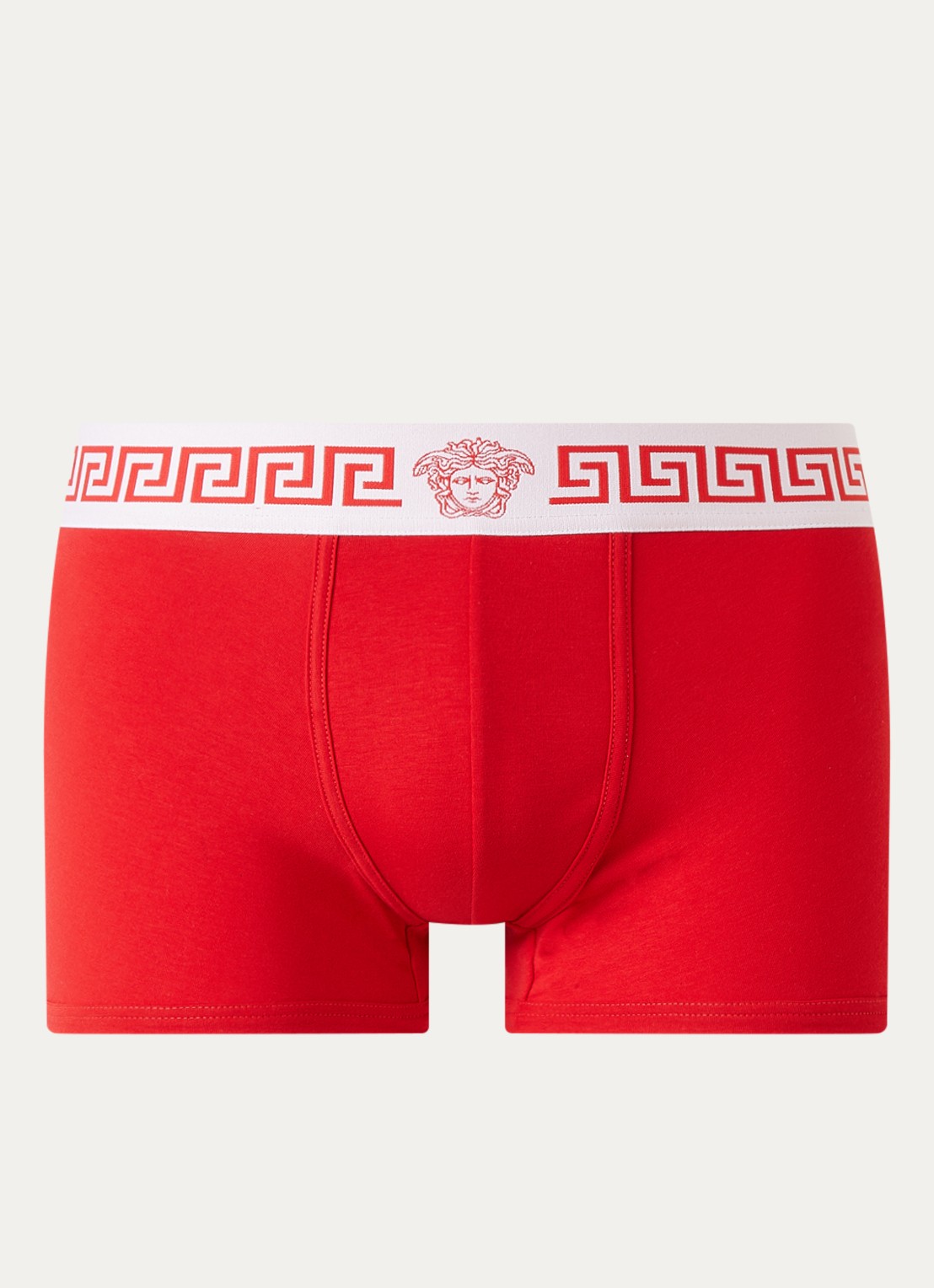 Versace Boxershort met logoband - voorkant rood