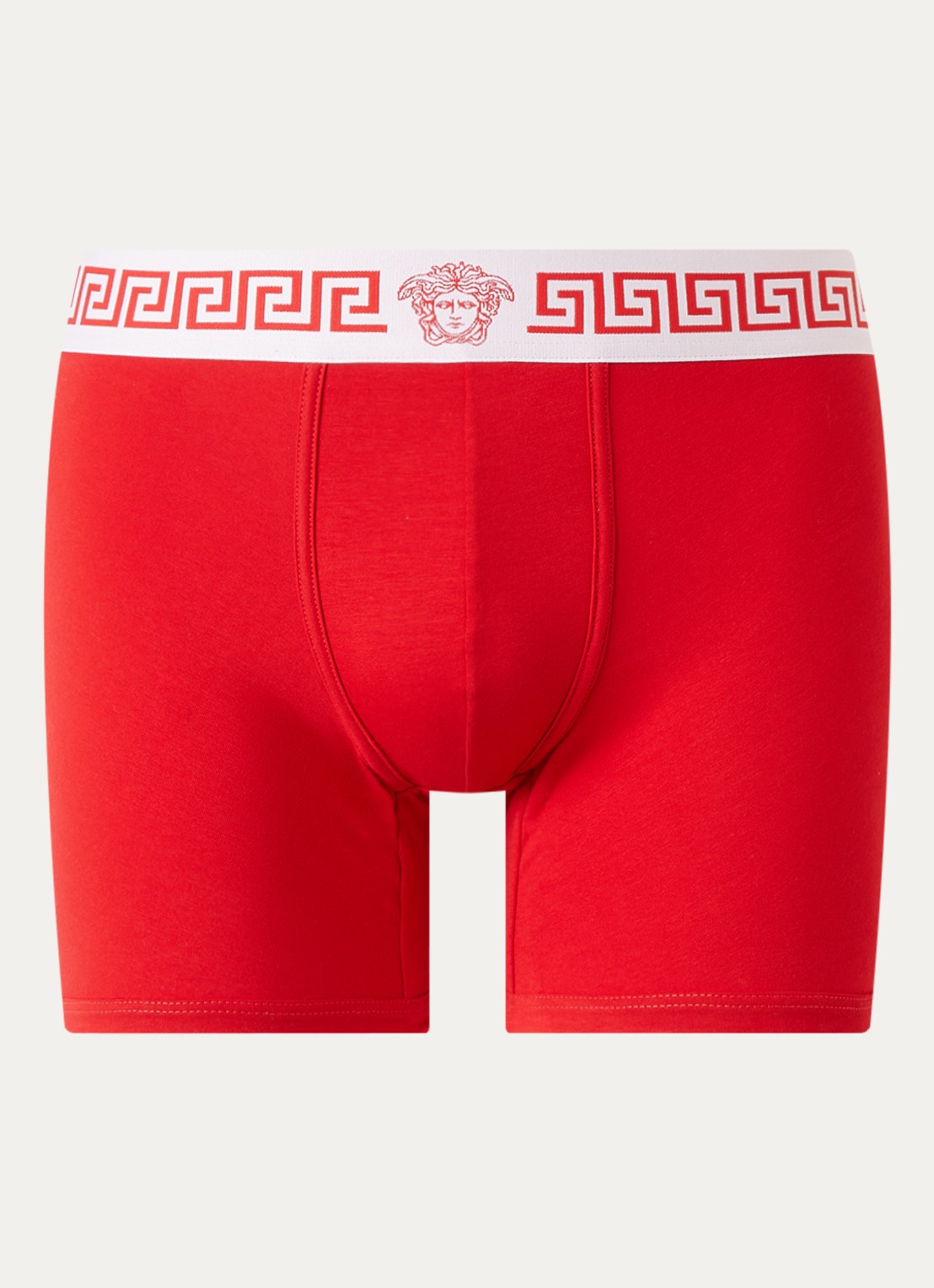 Versace Boxershort met logoband - voorkant rood