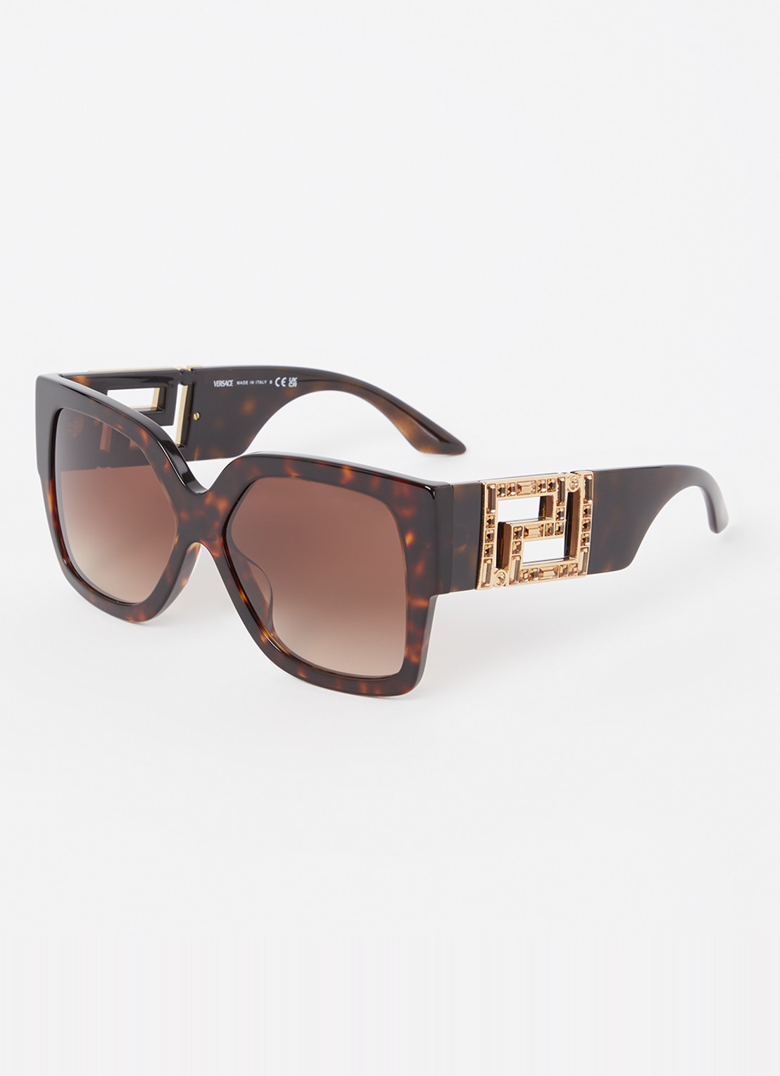 Versace Butterfly zonnebril VE4402 - voorkant donkerbruin