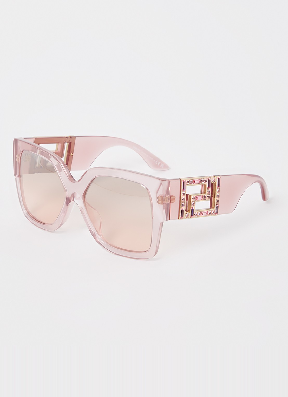 Versace Butterfly zonnebril VE4402 - voorkant lichtroze