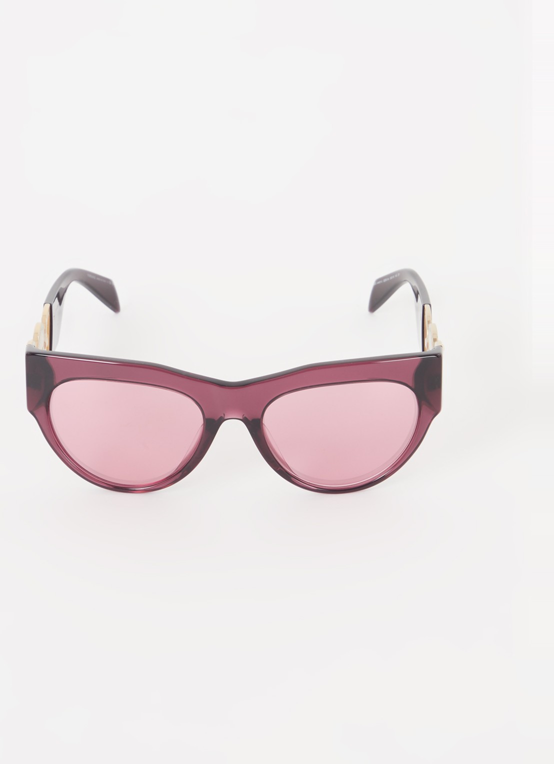 Versace Cat Eye zonnebril VE4440 - detail 3 donkerroze