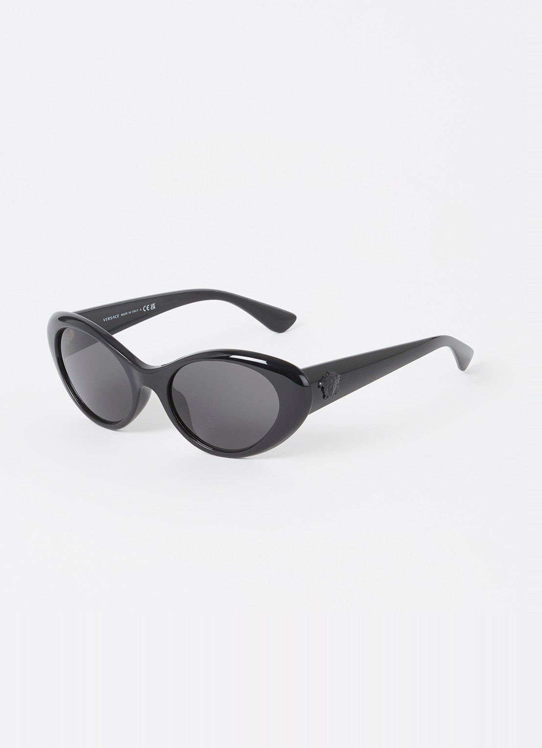 Versace Cat Eye zonnebril VE4455U  - voorkant zwart