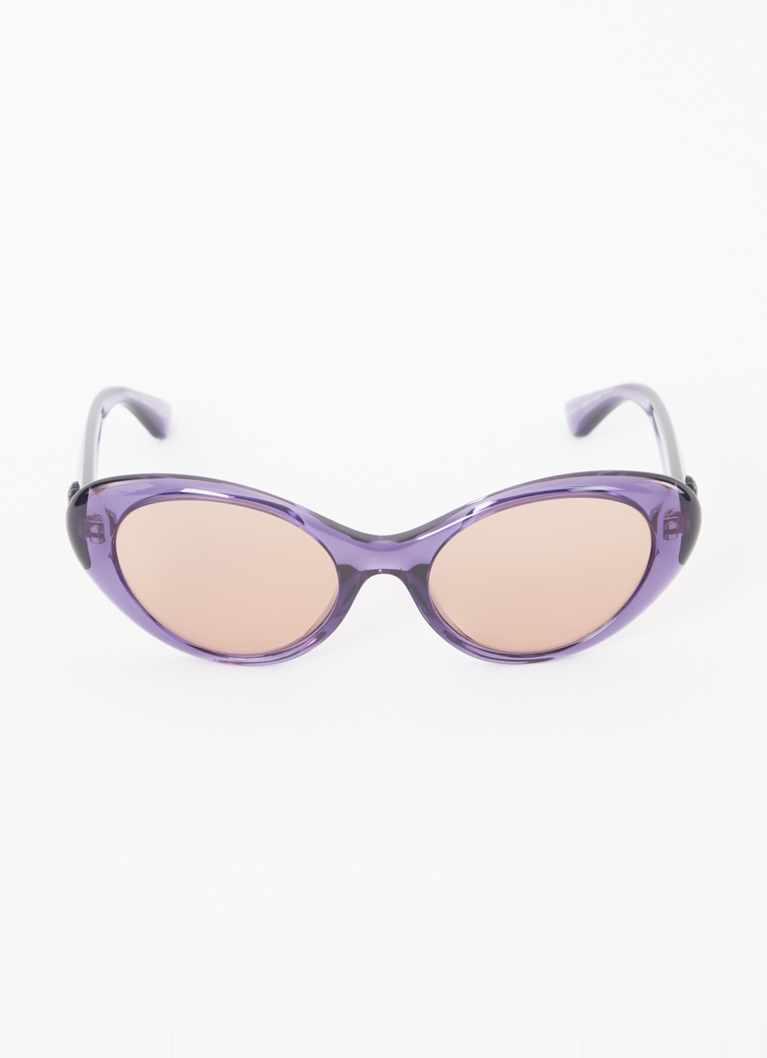 Versace Cat Eye zonnebril VE4455U  - detail paars