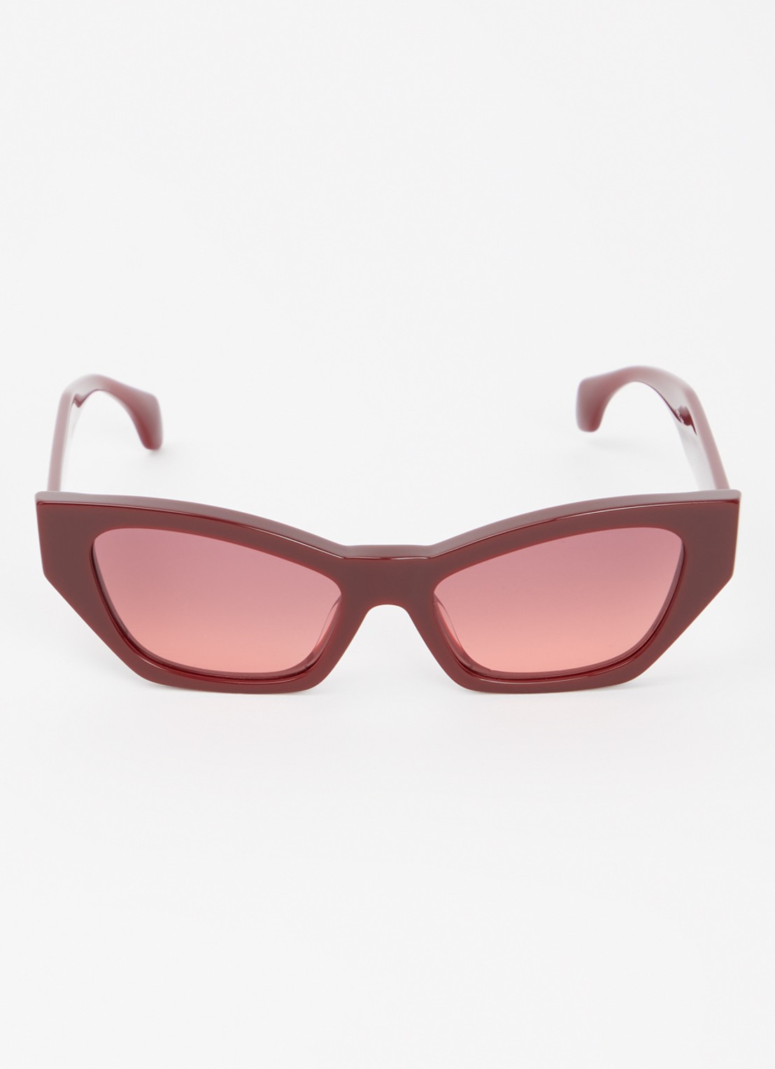 Versace Cat Eye zonnebril VE4488U   - detail bordeauxrood
