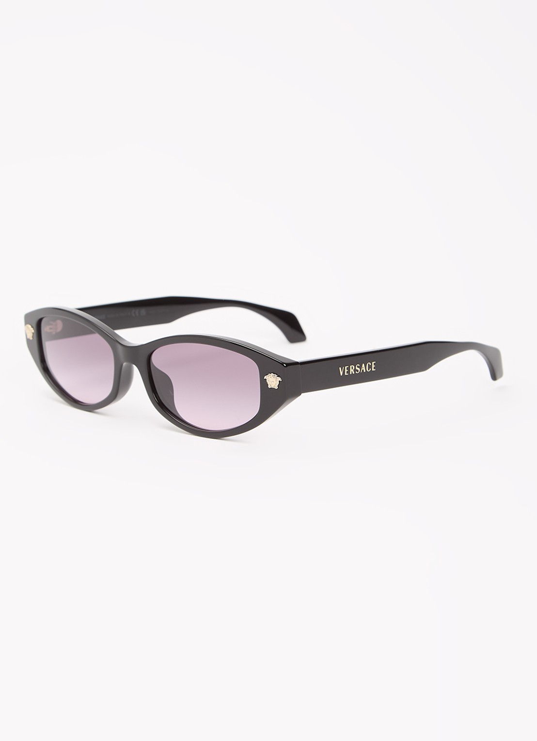 Versace Cat eye zonnebril VE4512D - voorkant zwart