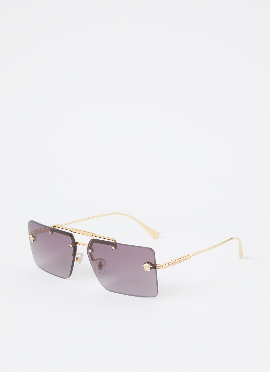 Versace Piloten zonnebril VE2245 - voorkant goud