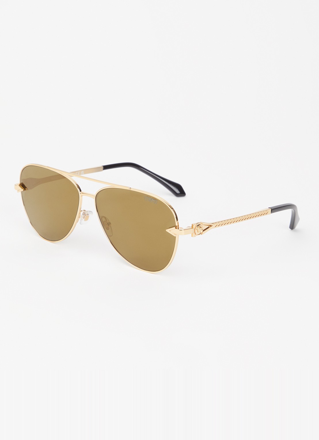 Versace Piloten zonnebril VE2283 - voorkant goud