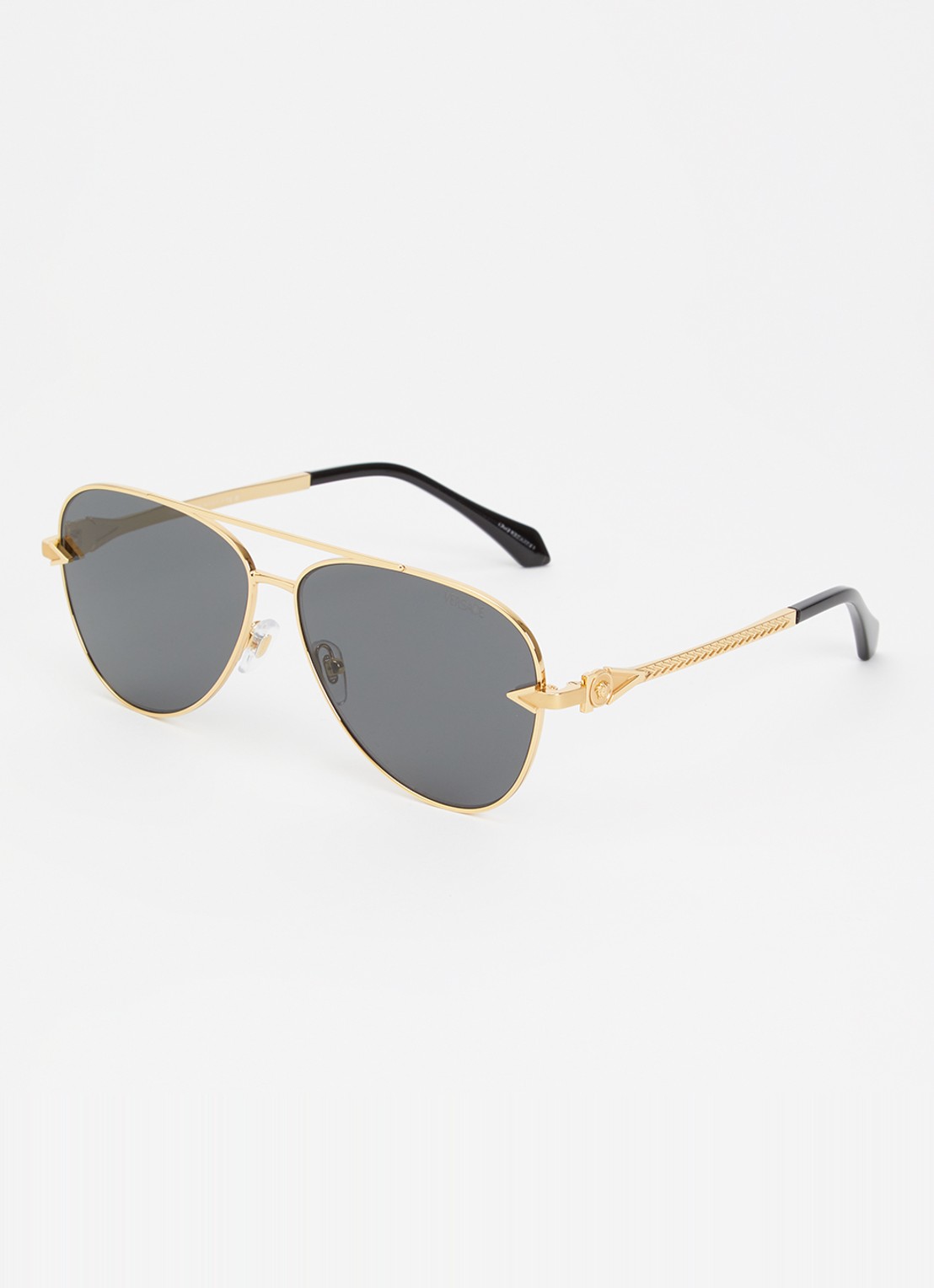Versace Piloten zonnebril VE2283   - voorkant goud