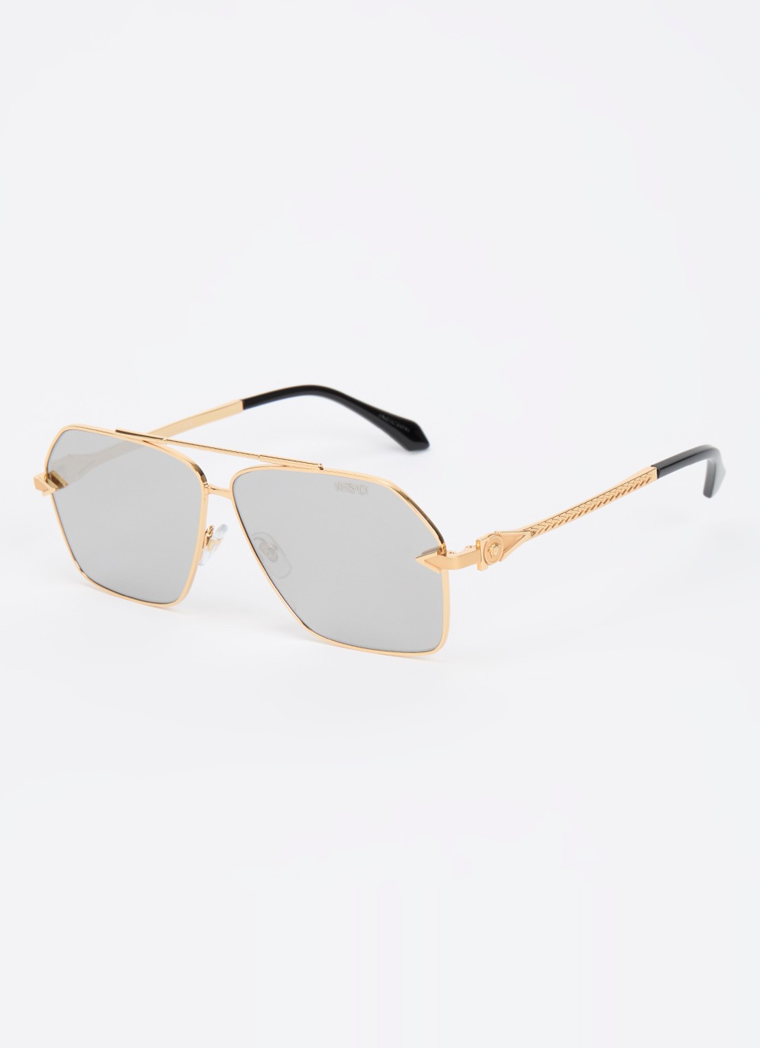 Versace Piloten zonnebril VE2284 - voorkant goud