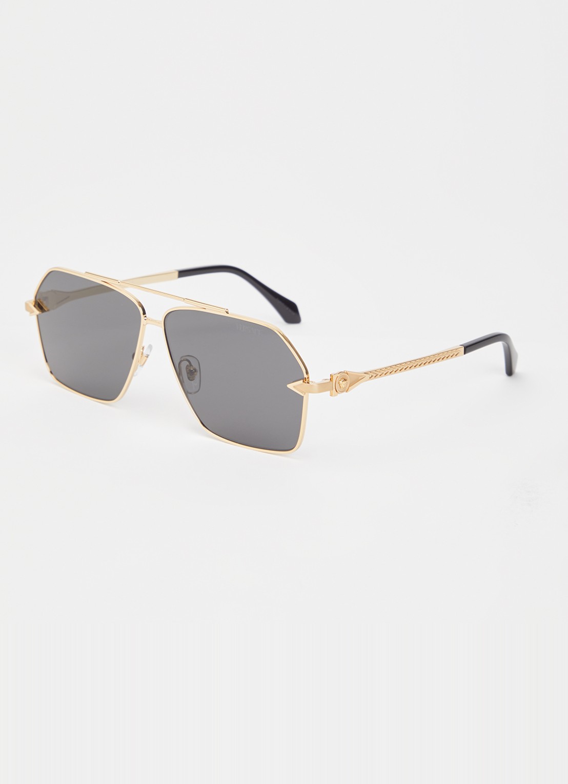 Versace Piloten zonnebril VE2284 - voorkant goud