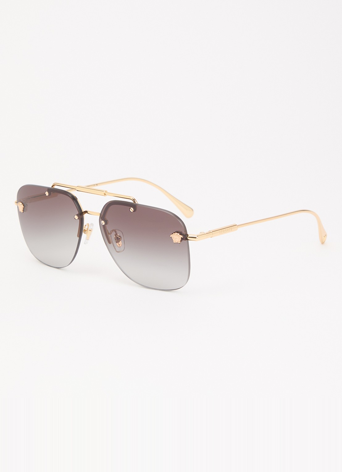 Versace Piloten zonnebril VE2296 - voorkant goud