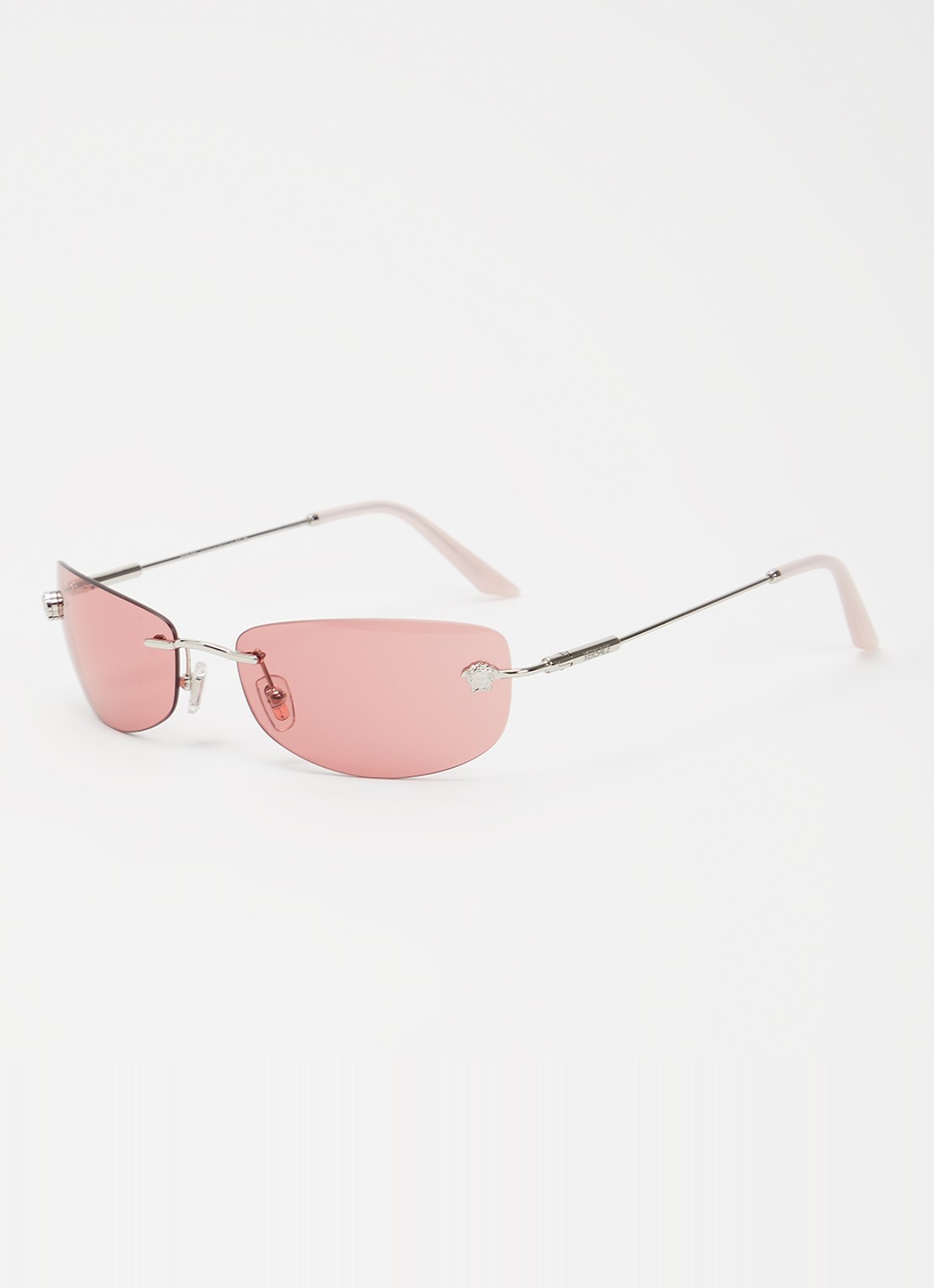 Versace Retro zonnebril VE2279 - voorkant zilver